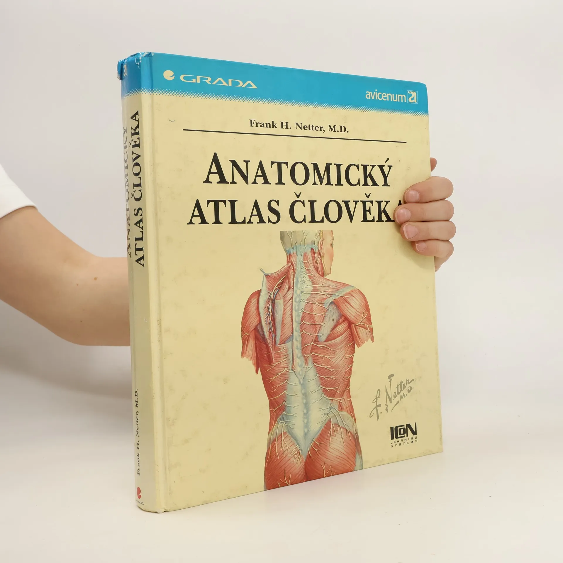 Anatomický atlas člověka | Book | Hardcover | Frank H. Netter | CS
