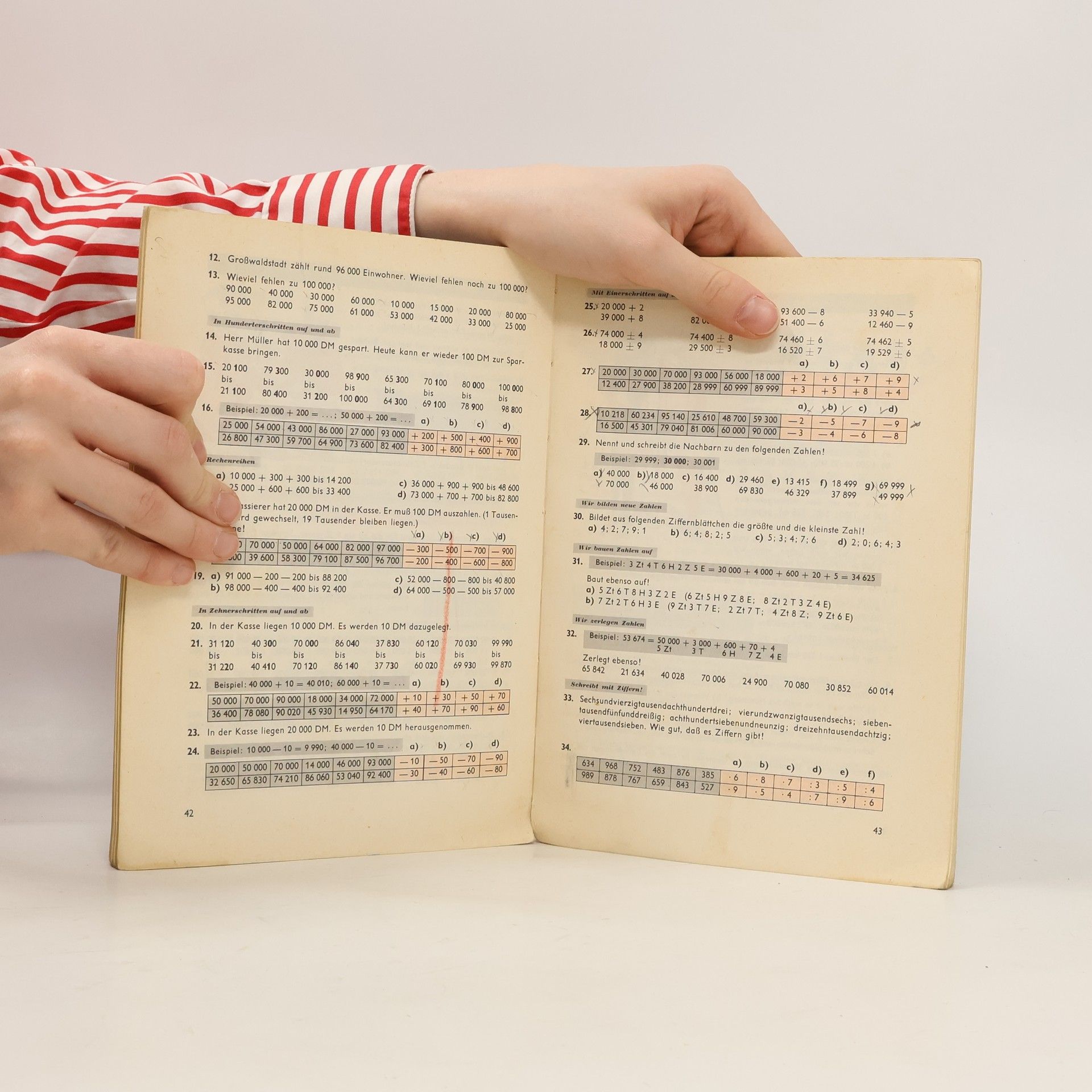 Various authors Unser Rechenbuch 4