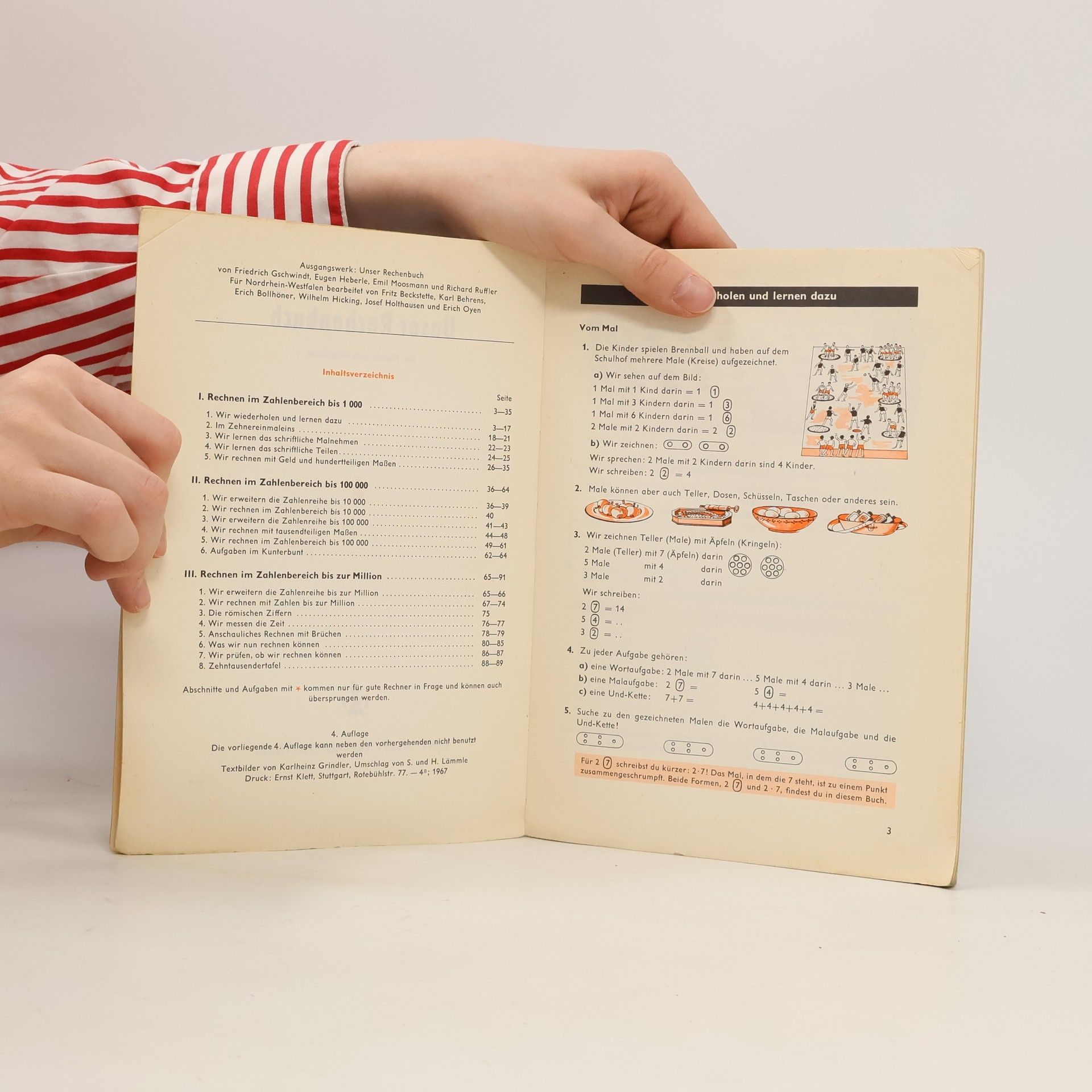 Various authors Unser Rechenbuch 4