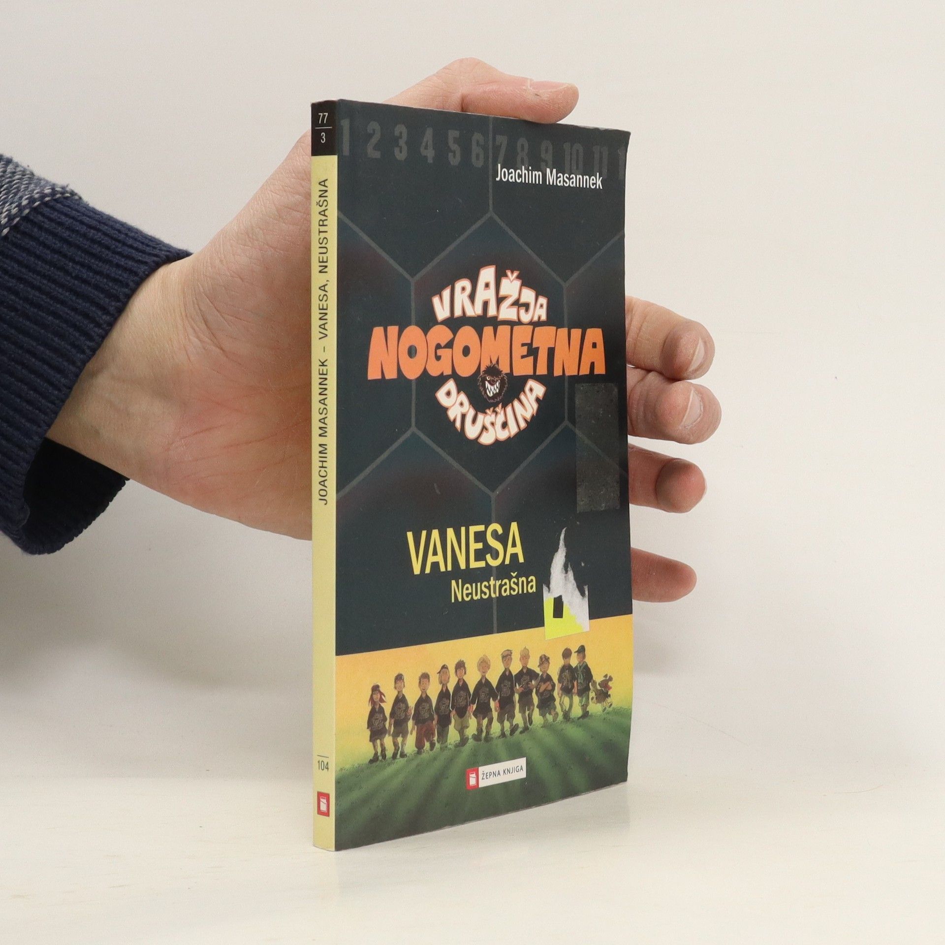 Joachim Masannek Vanesa, neustrašna