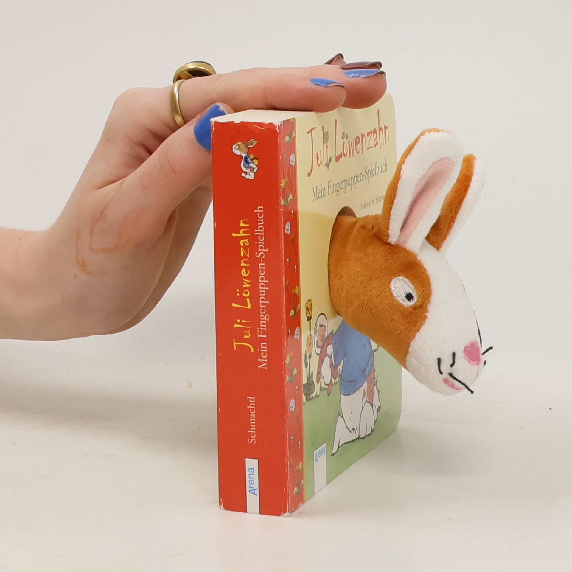 Andreas H. Schmachtl Juli Löwenzahn - mein Fingerpuppen-Spielbuch