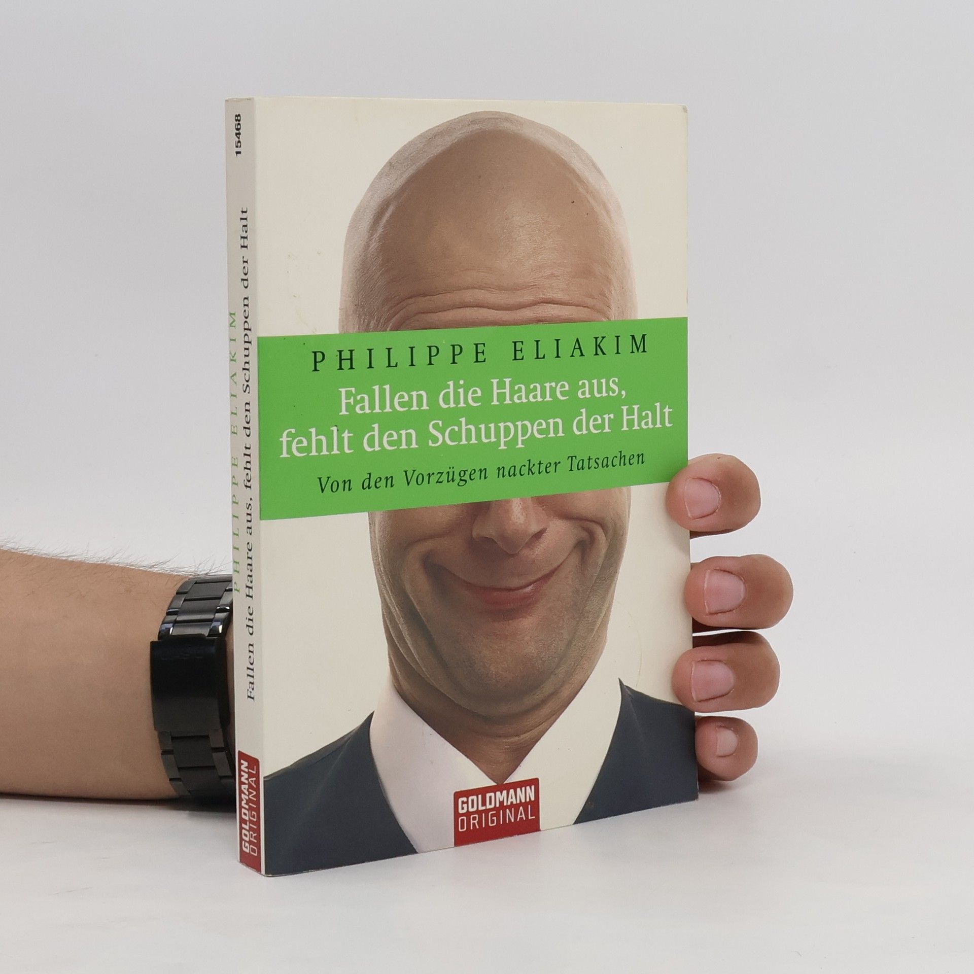 Philippe Eliakim Fallen die Haare aus, fehlt den Schuppen der Halt. Von den Vorzügen nackter Tatsachen