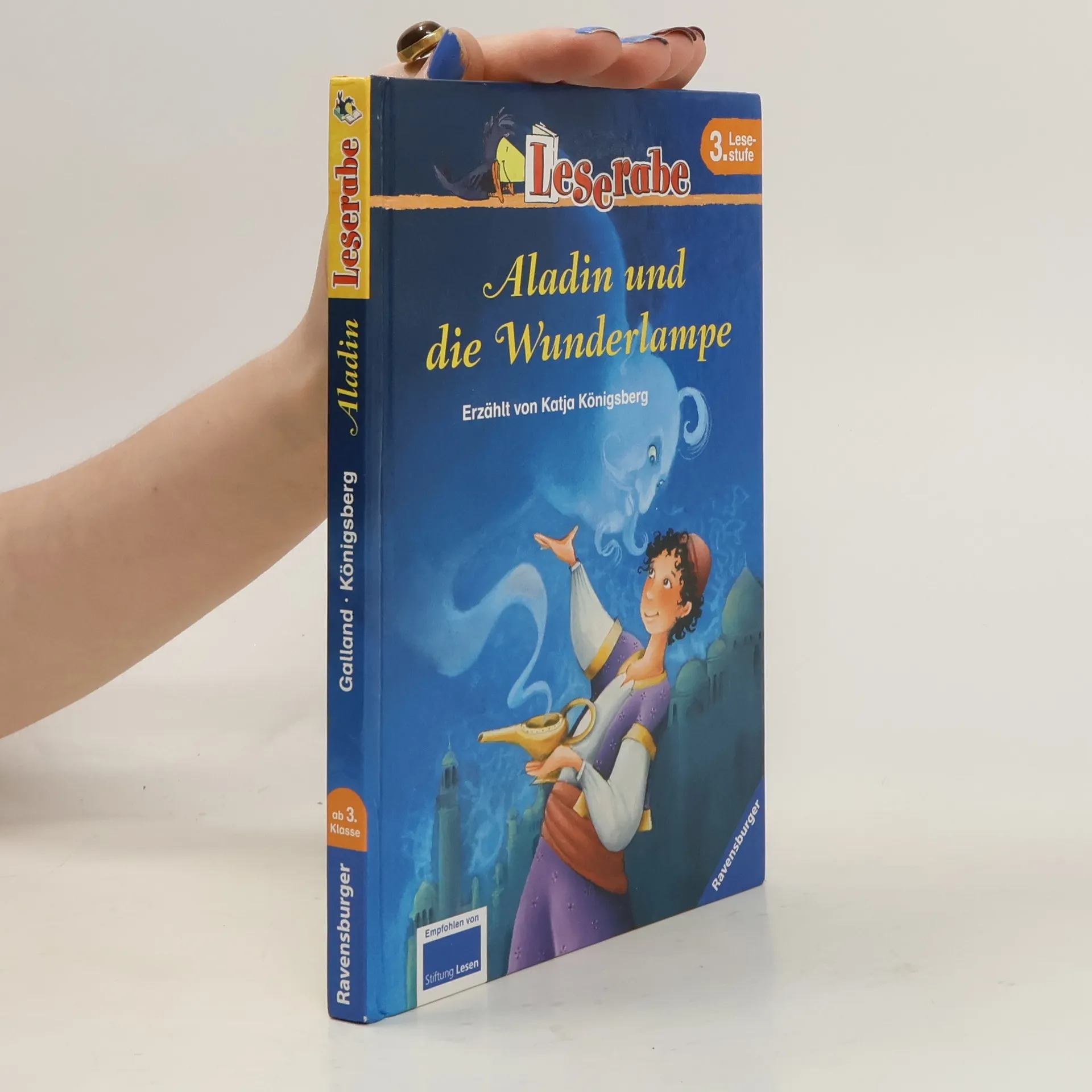 Aladin und die Wunderlampe. 3. Lesestufe | Buch | Hardcover | Antoine Galland