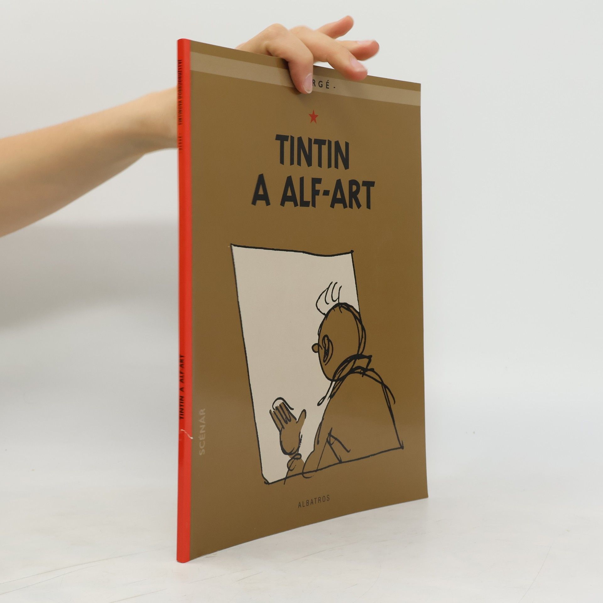 Hergé Tintin a alf-art