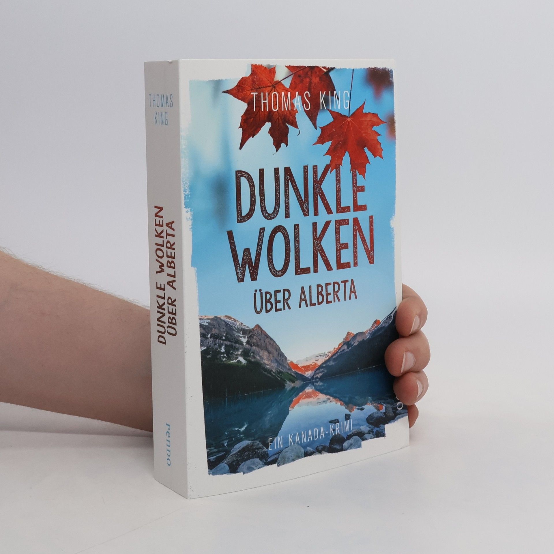 King Thomas Dunkle Wolken über Alberta