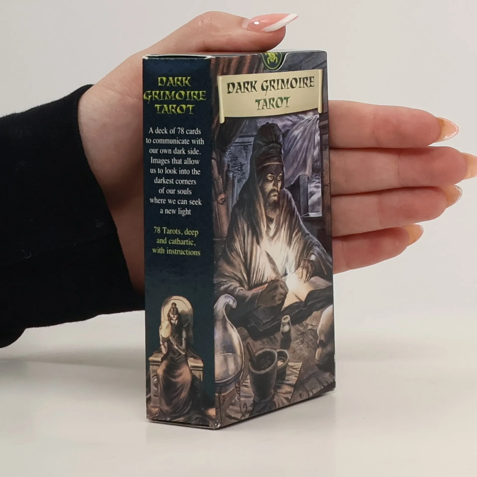 Dark Grimoire Tarot | Book | Lo Scarabeo | EN, ES