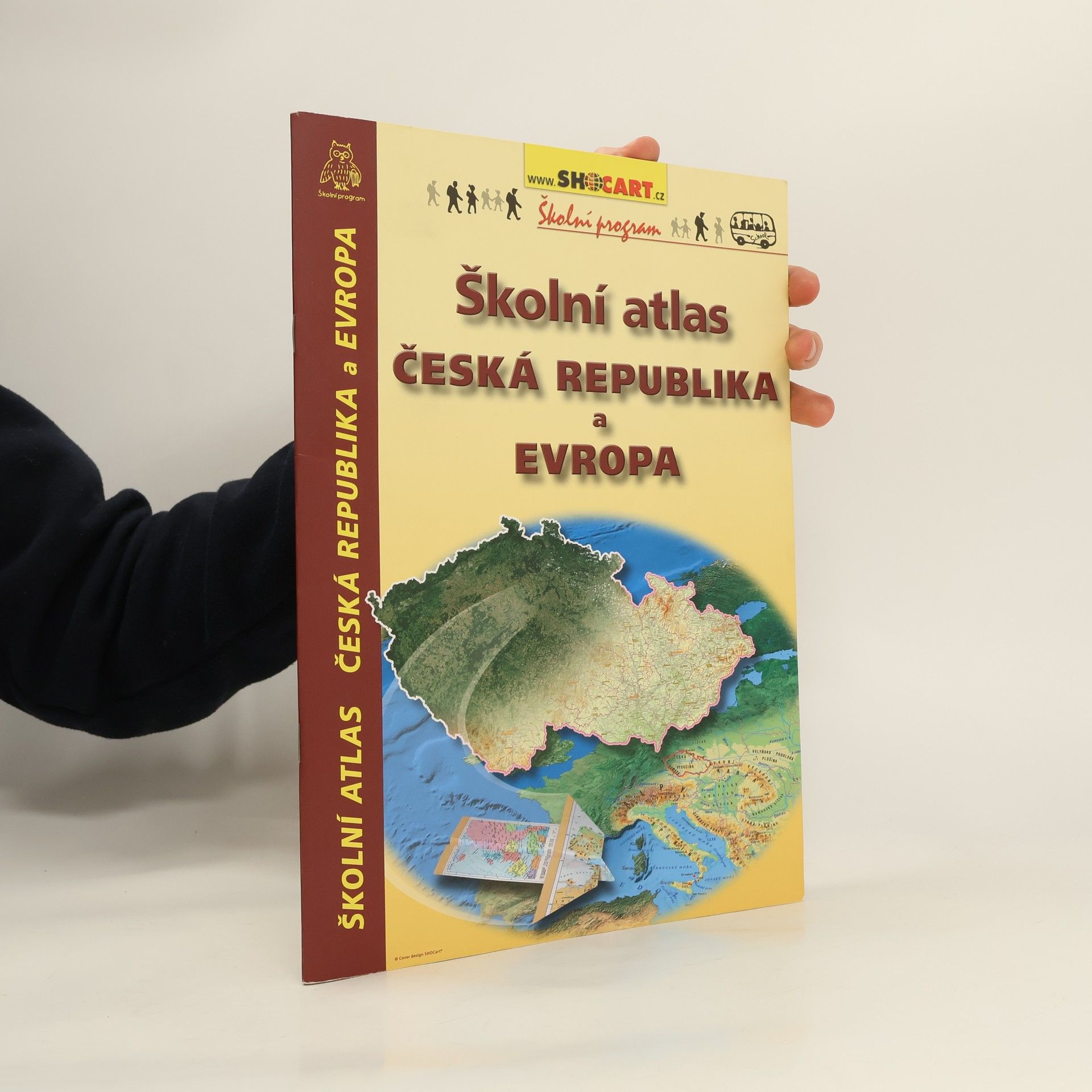 kolektiv Školní atlas Česká republika a Evropa