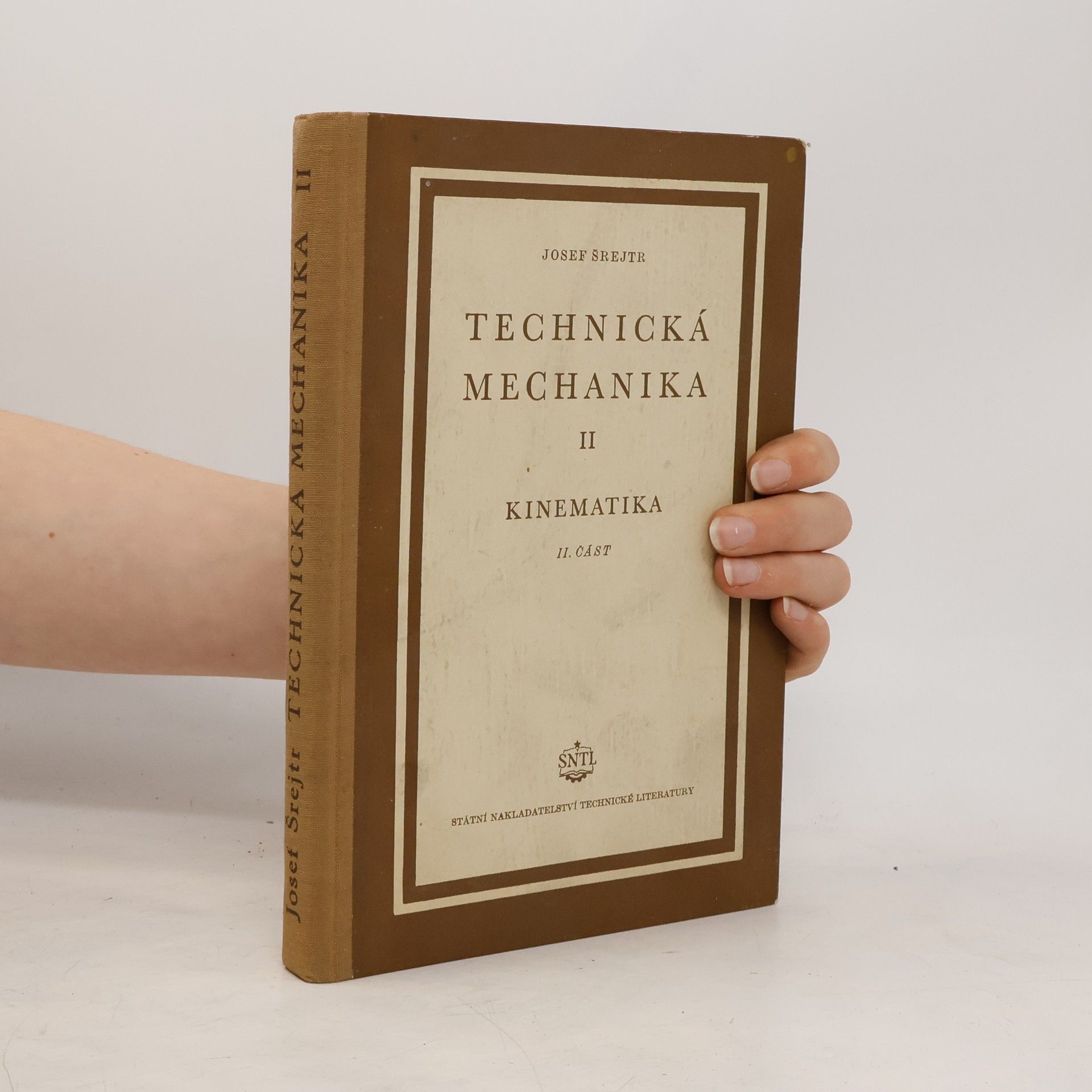 Josef Šrejtr Technická mechanika II, Kinematika