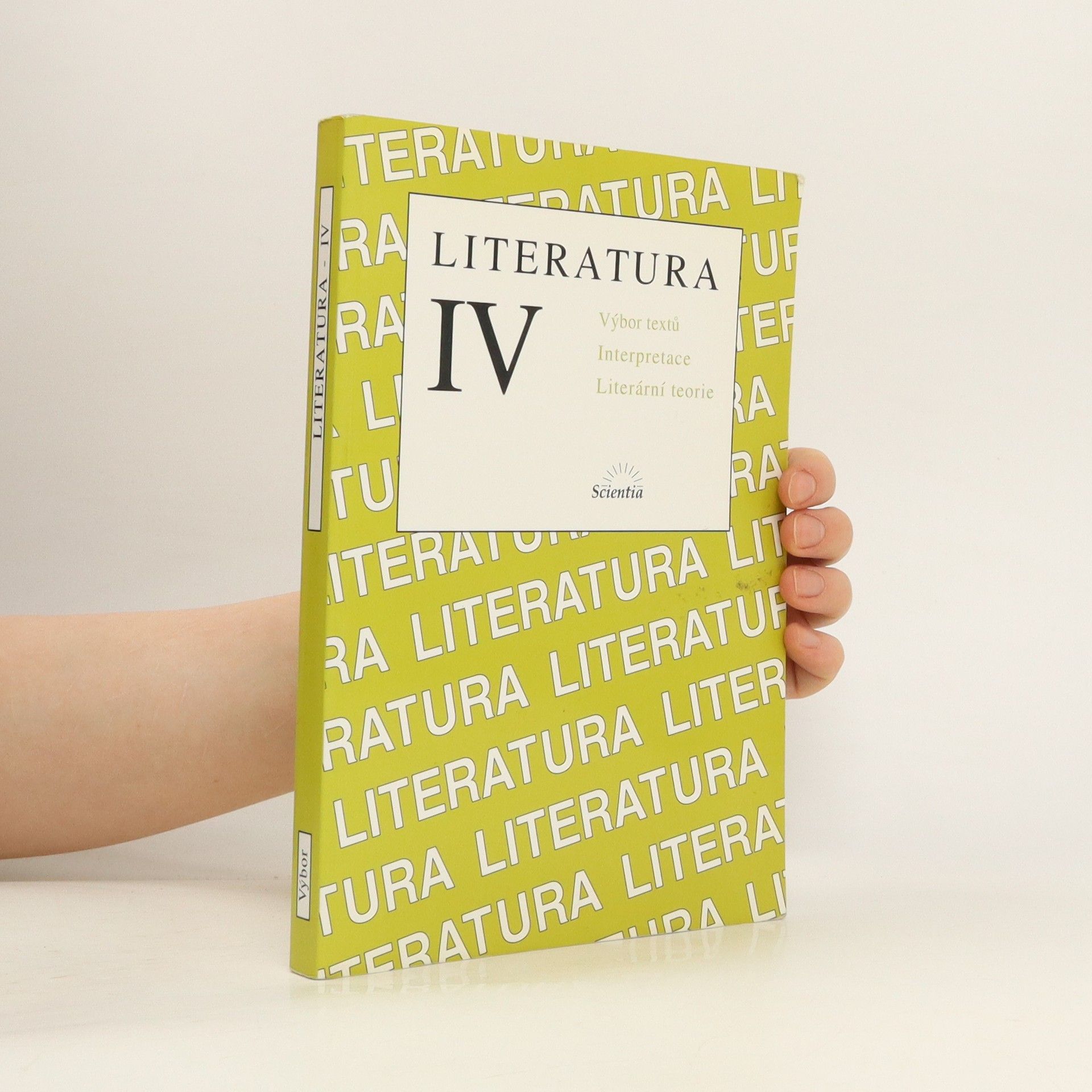 Bohuslav Hoffmann Literatura IV. Výbor textů, interpretace, literární teorie