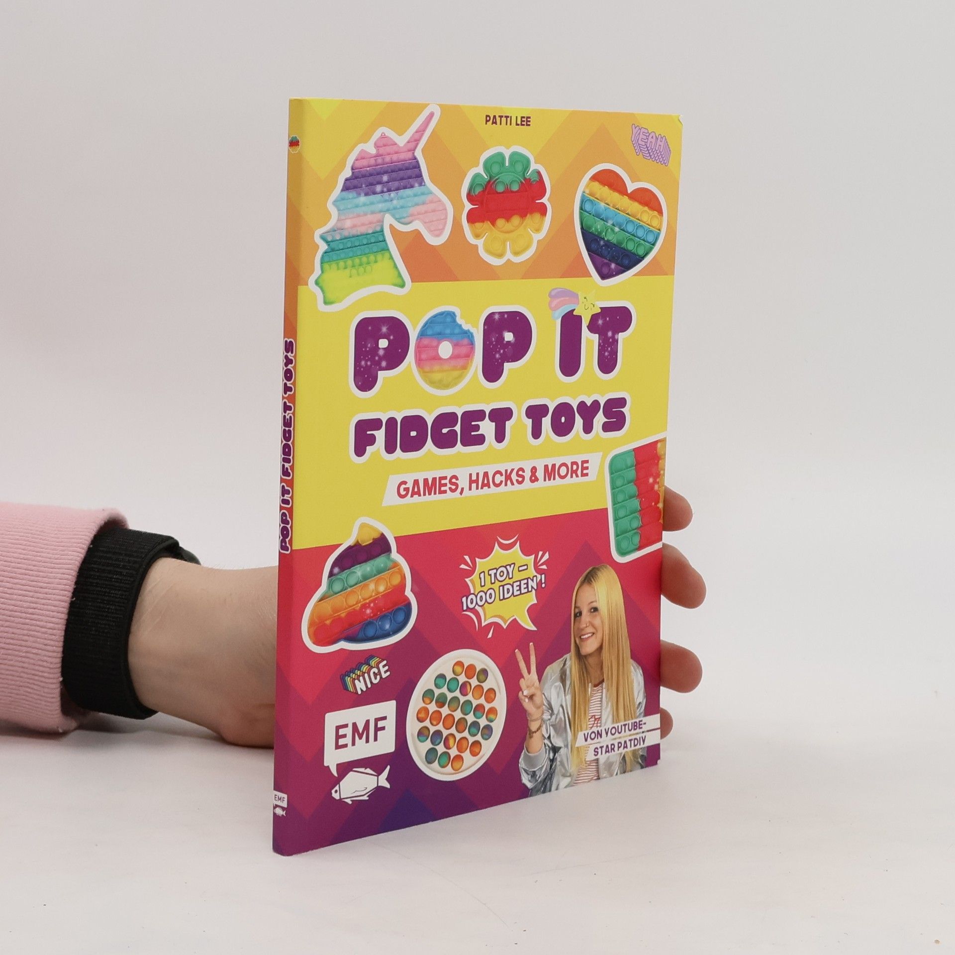Patti Lee Pop it Fidget Toys - Games, Hacks & more vom YouTube-Kanal Hey PatDIY