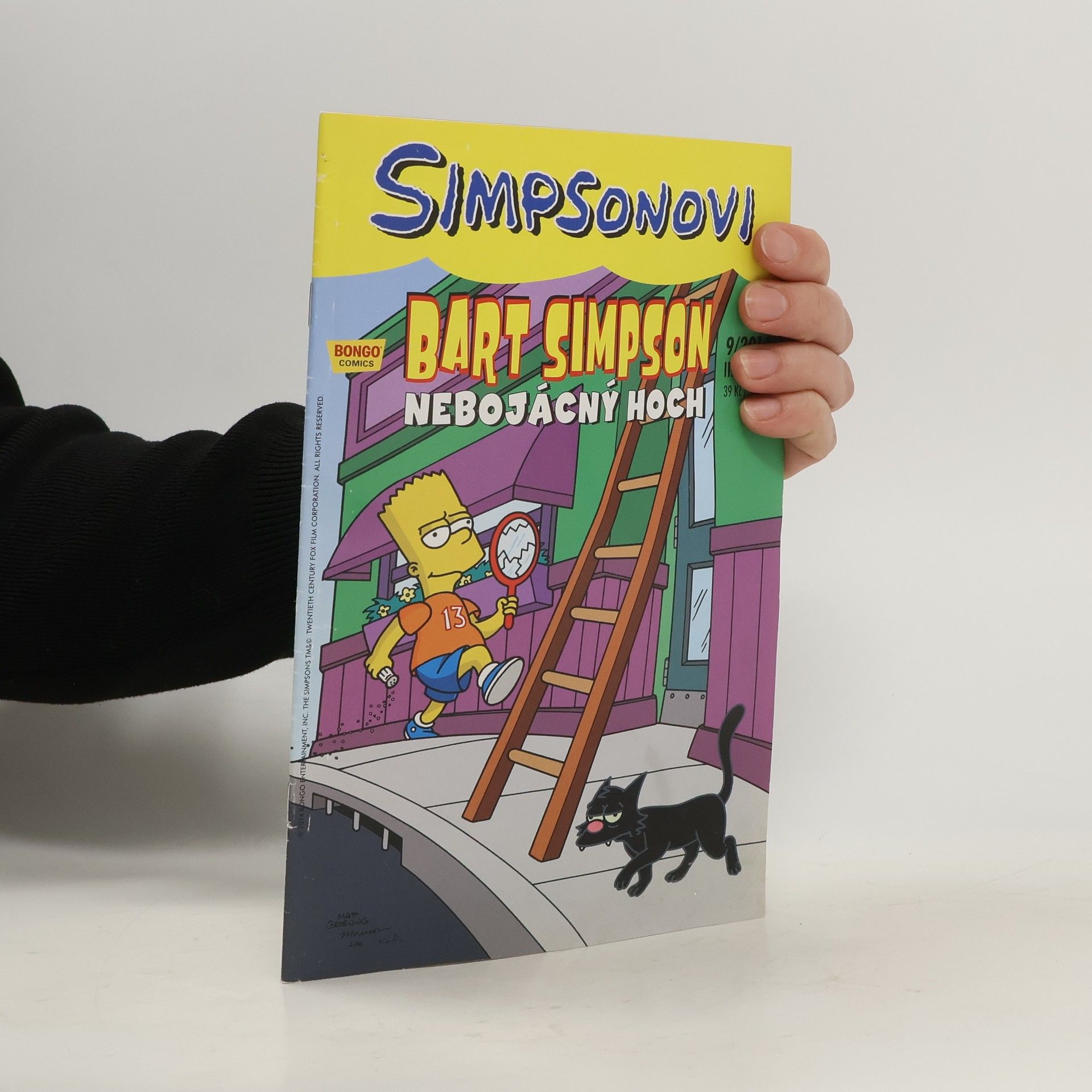 Matt Groening Bart Simpson 9/2014