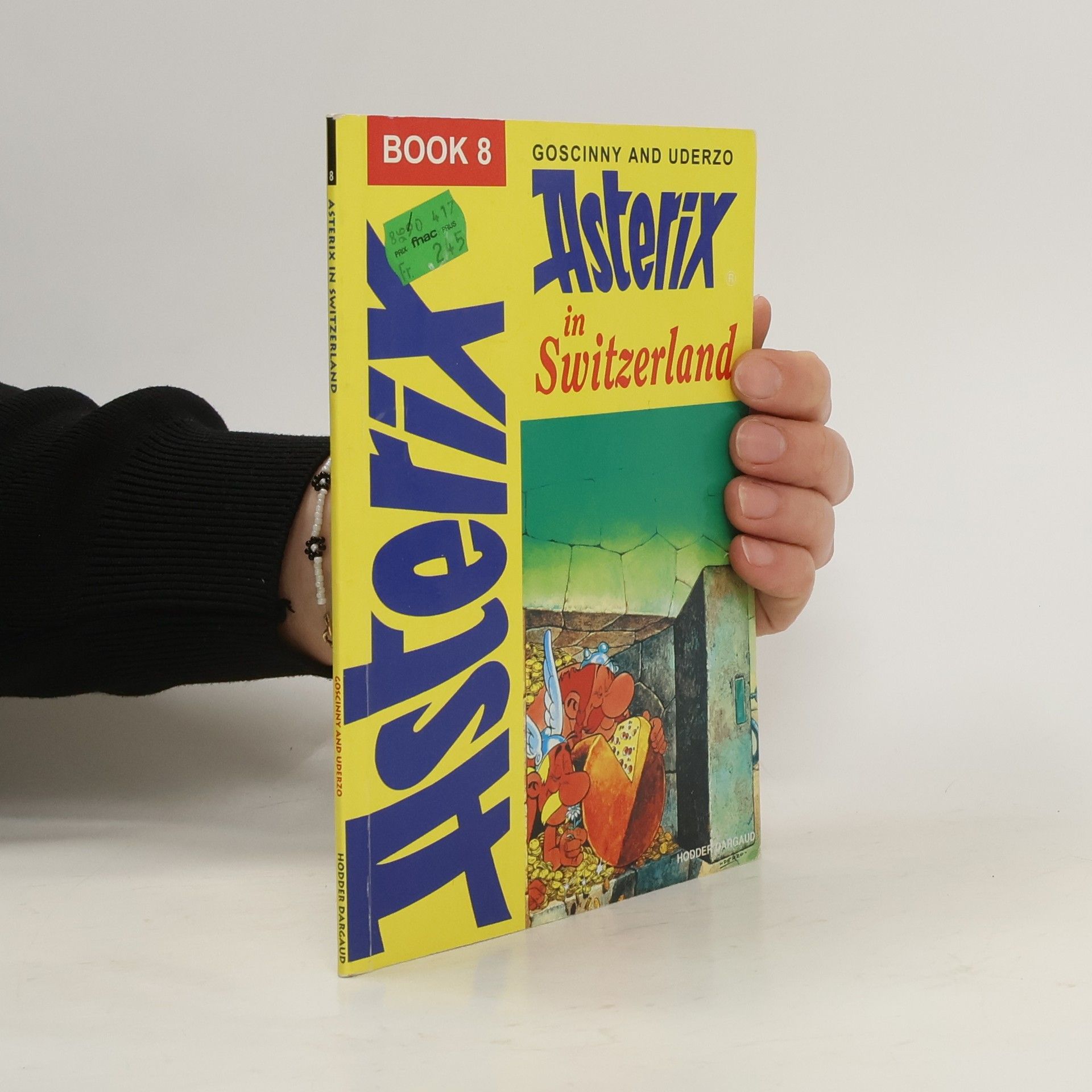 Albert Uderzo Asterix 8, Asterix in Switzerland
