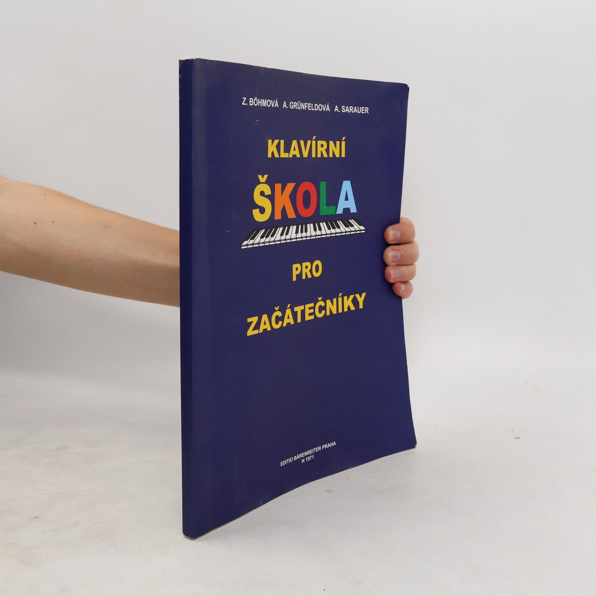 kolektiv Klavírní škola pro začátečníky