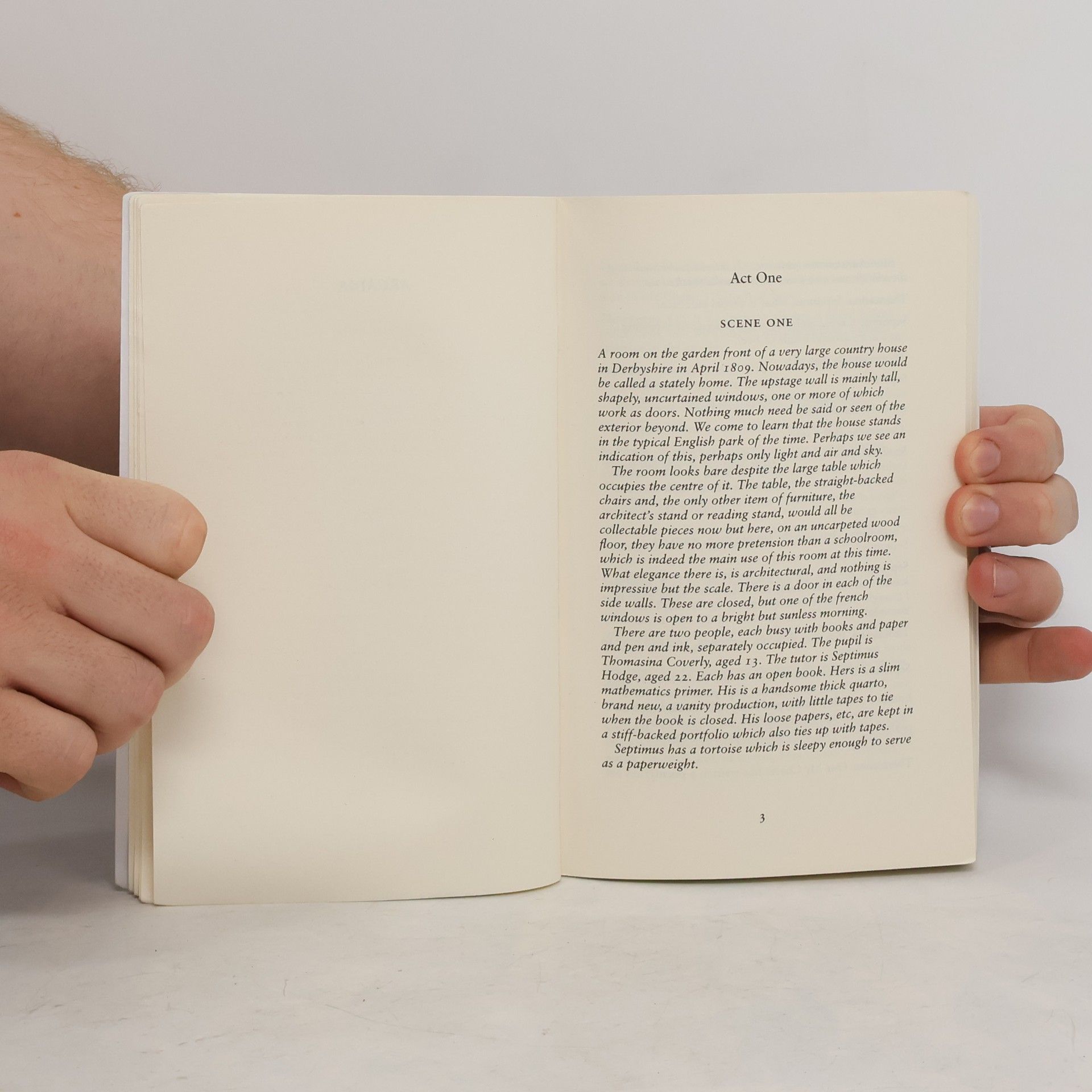 Tom Stoppard Arcadia