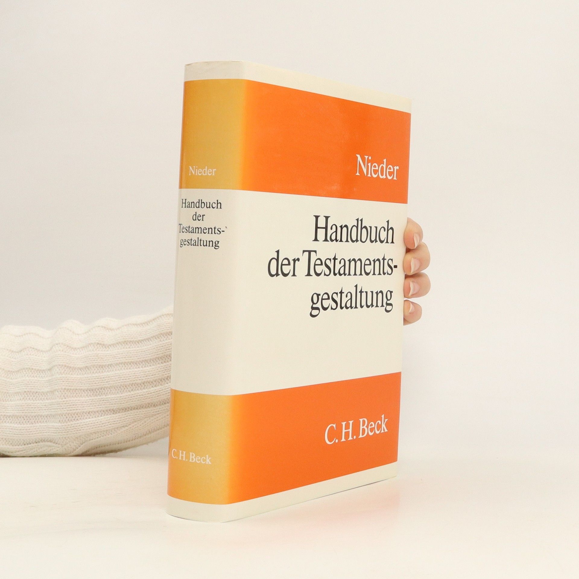 Heinrich Nieder Handbuch der Testamentsgestaltung