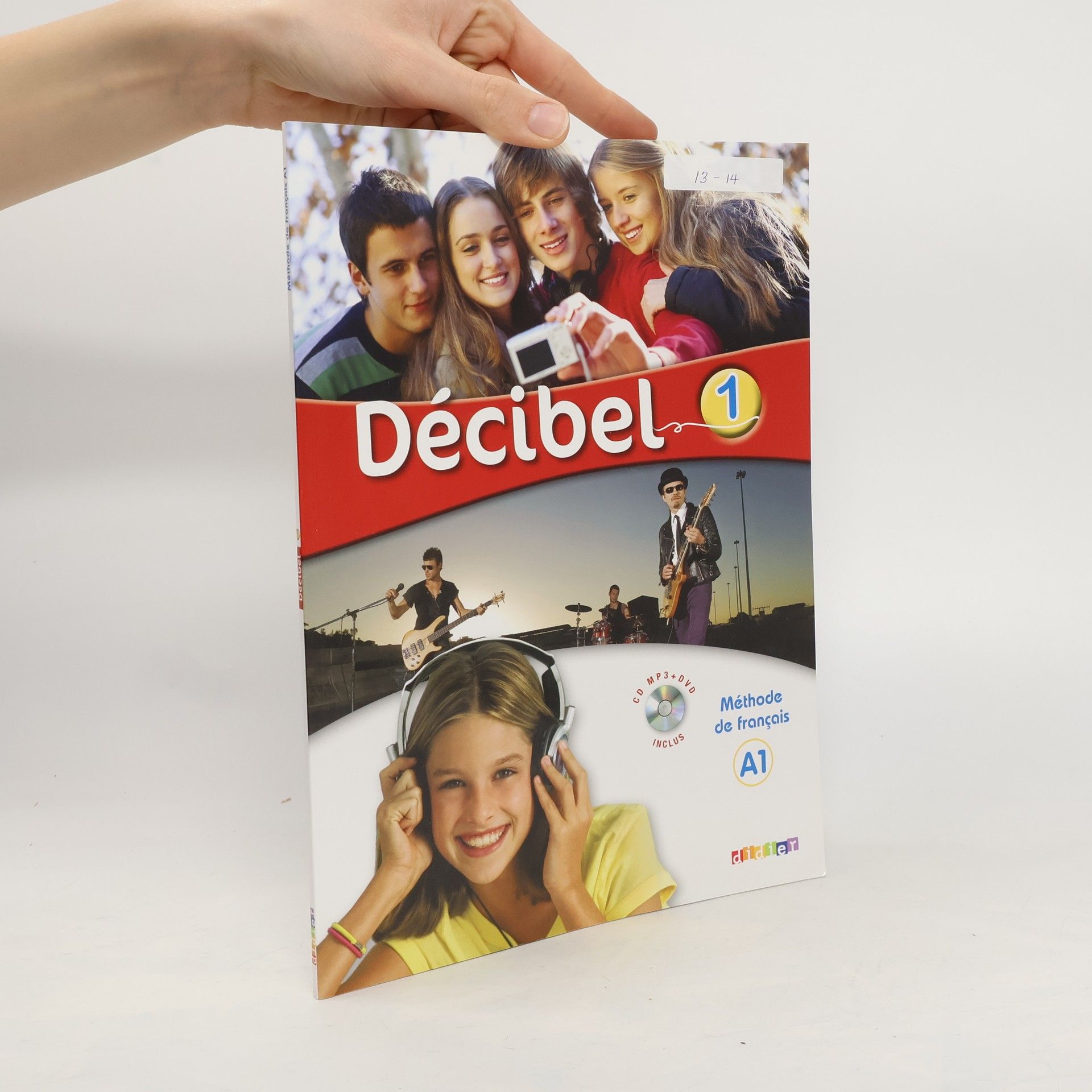 kolektiv Décibel 1 Niveau A1 Učebnice + CD + DVD