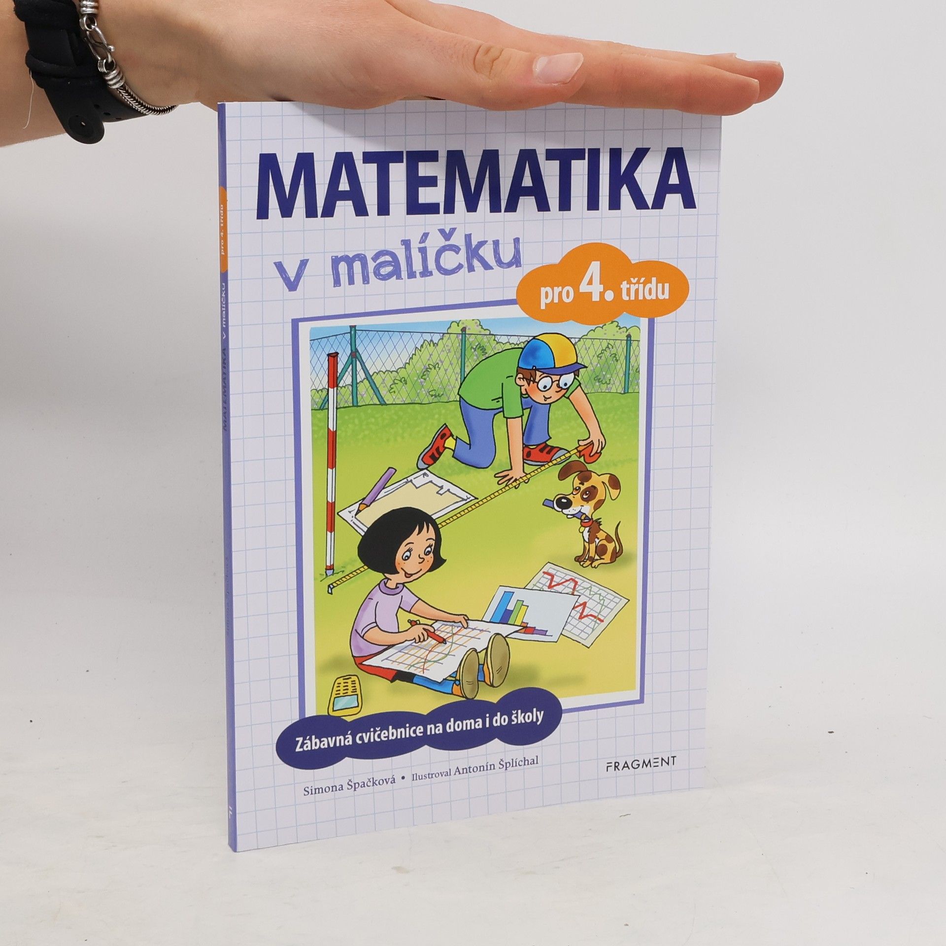Simona Špačková Matematika v malíčku pro 4. třídu