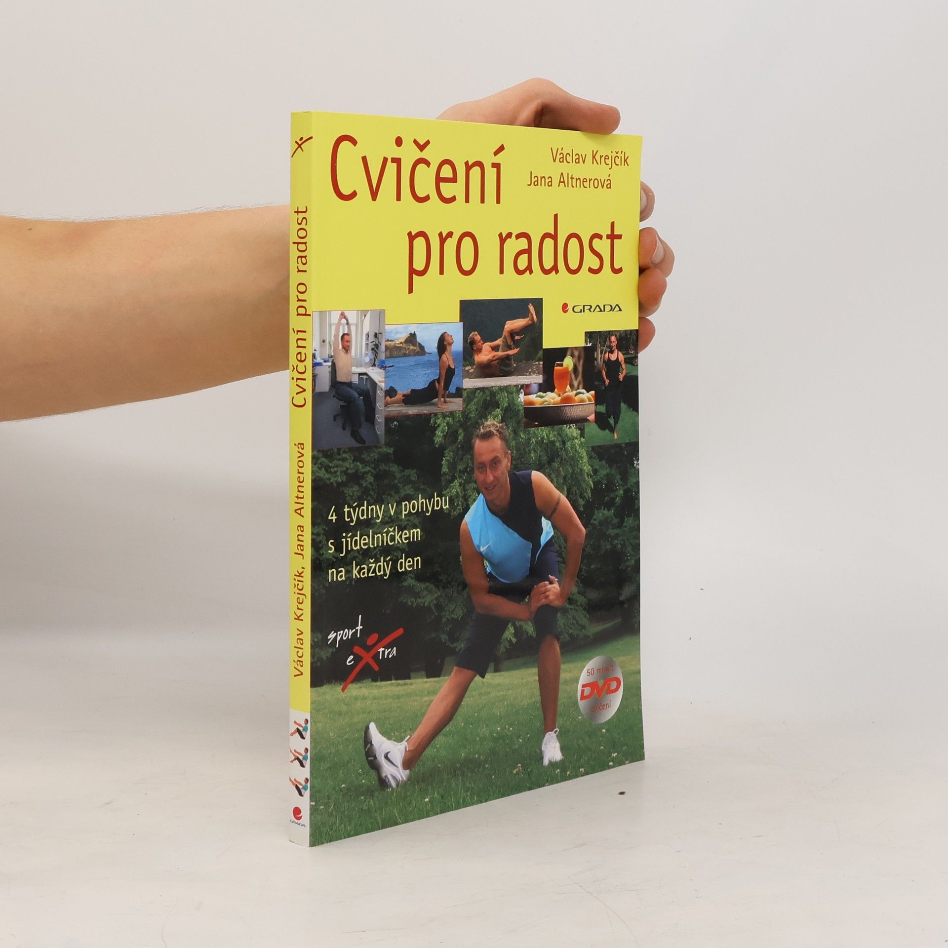 Václav Krejčík Cvičení pro radost, 4 týdny v pohybu s jídelníčkem na každý den