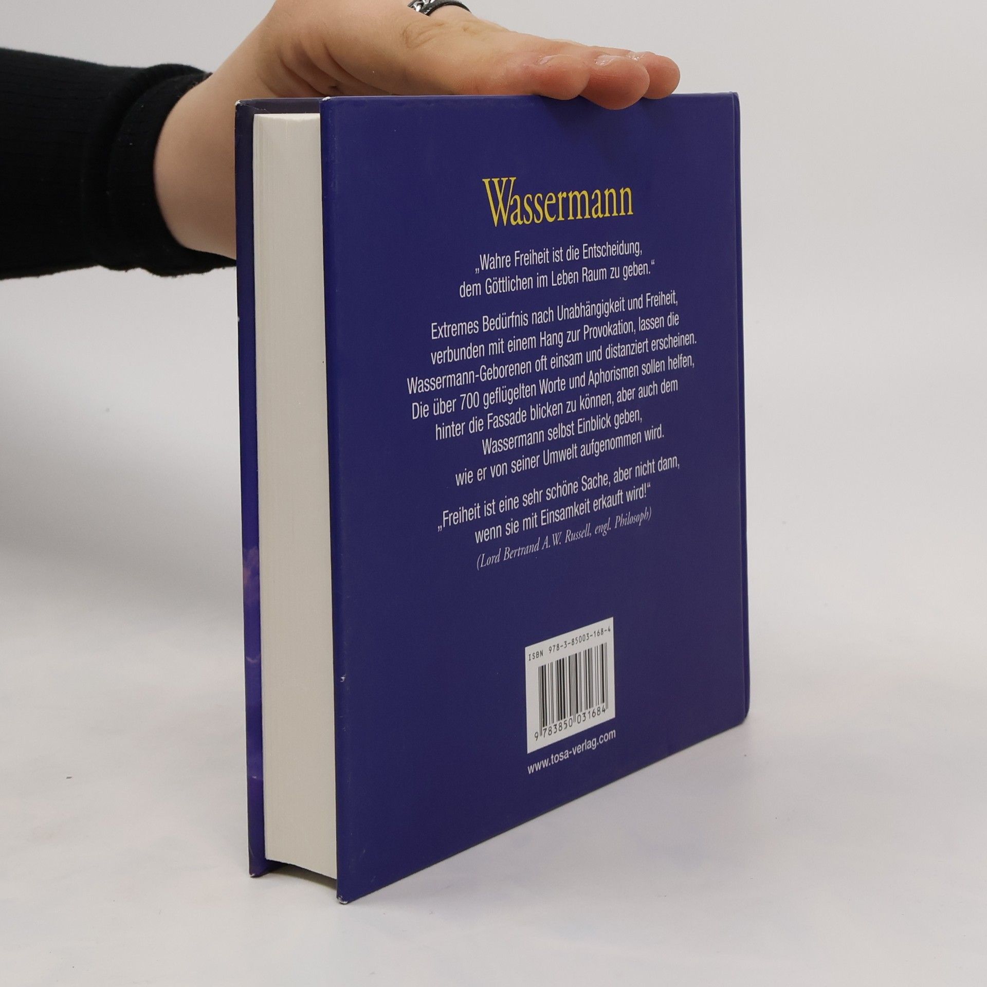 365 Weisheiten und Sprüche für den herzlichen Wassermann