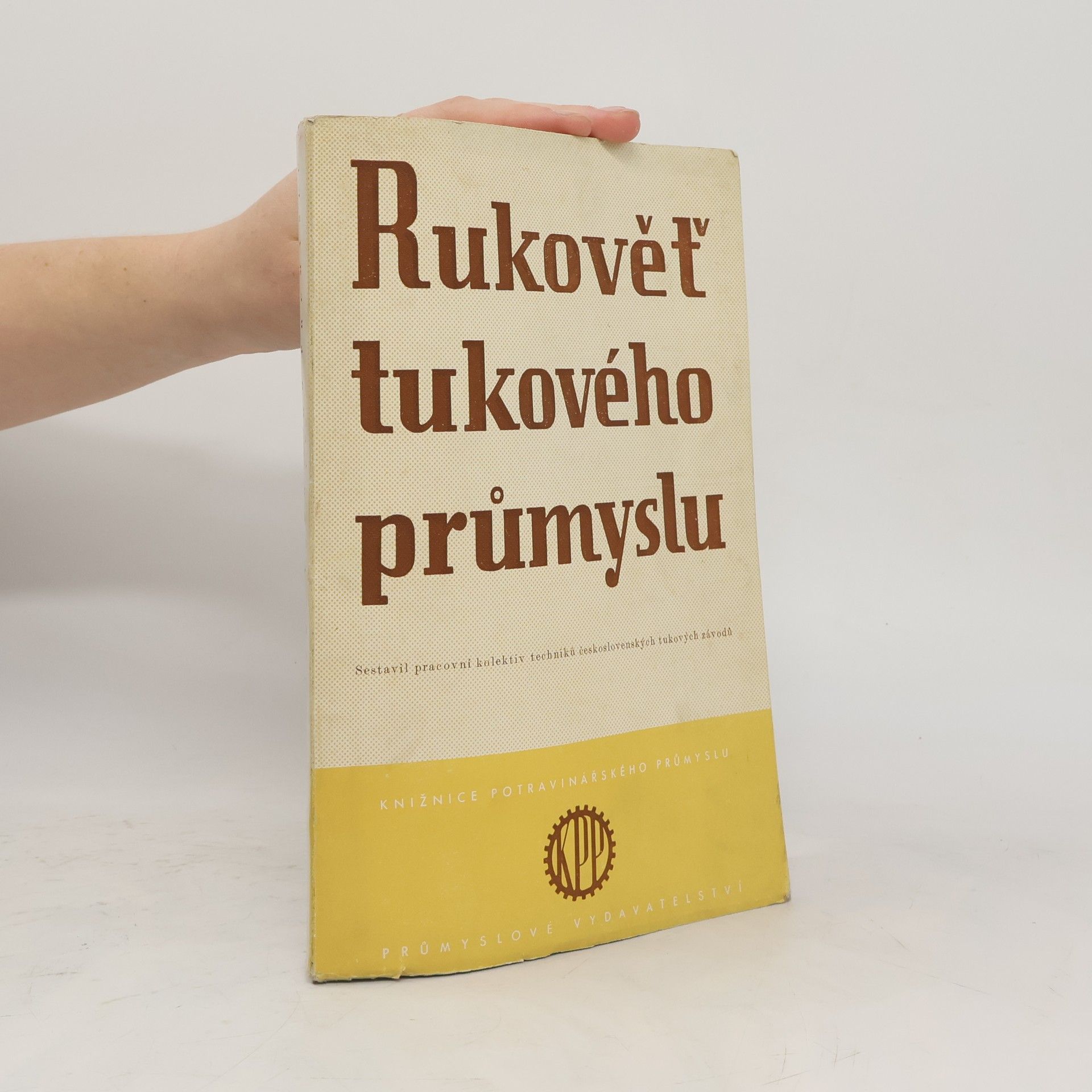 Vladimír Jančík Rukověť tukového průmyslu