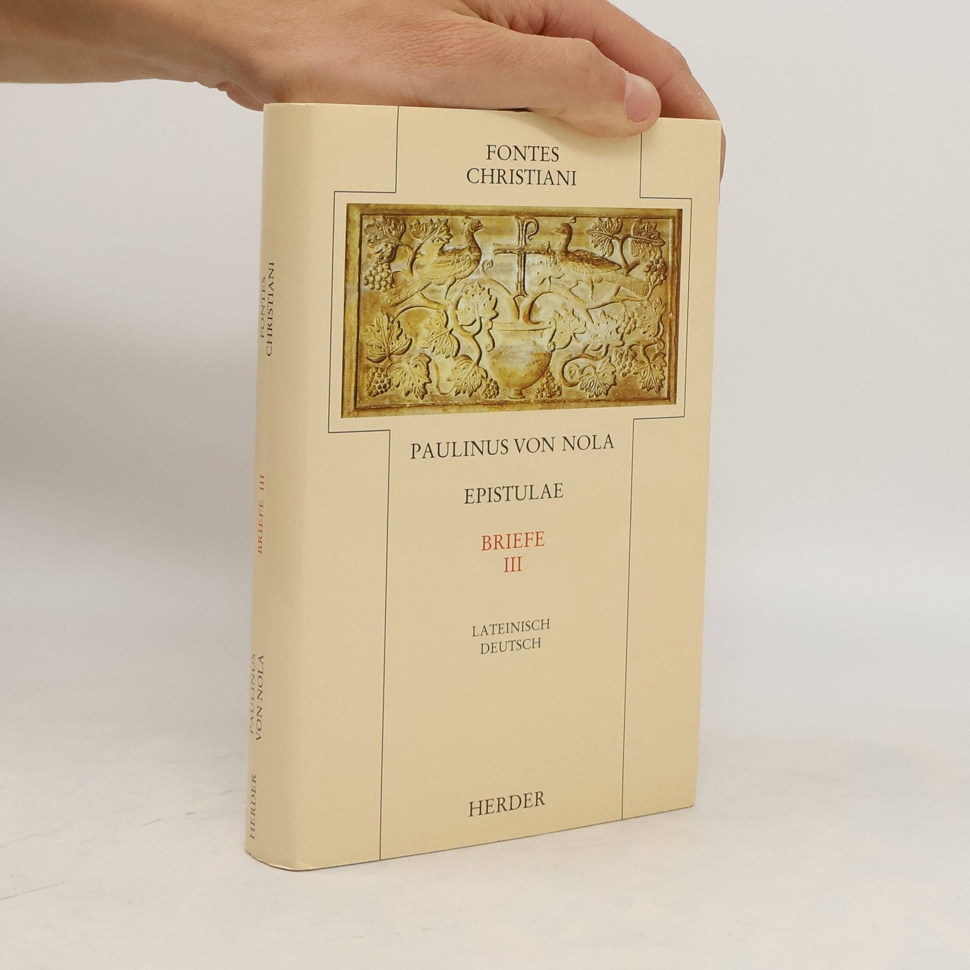 Paulinus von Nola Briefe. Epistulae. Tl.3