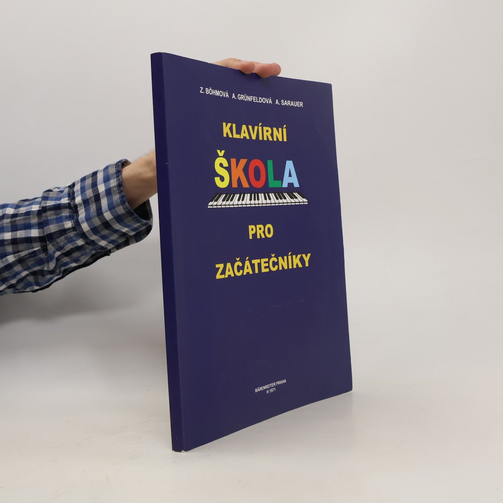 Alois Sarauer Klavírní škola pro začátečníky