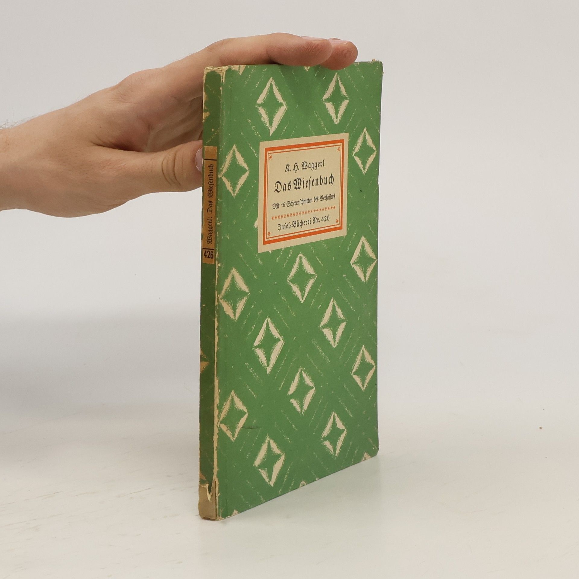 Karl Heinrich Waggerl Daß Wiesenbuch Mit 16 Scherenschnitten des Verfasserd