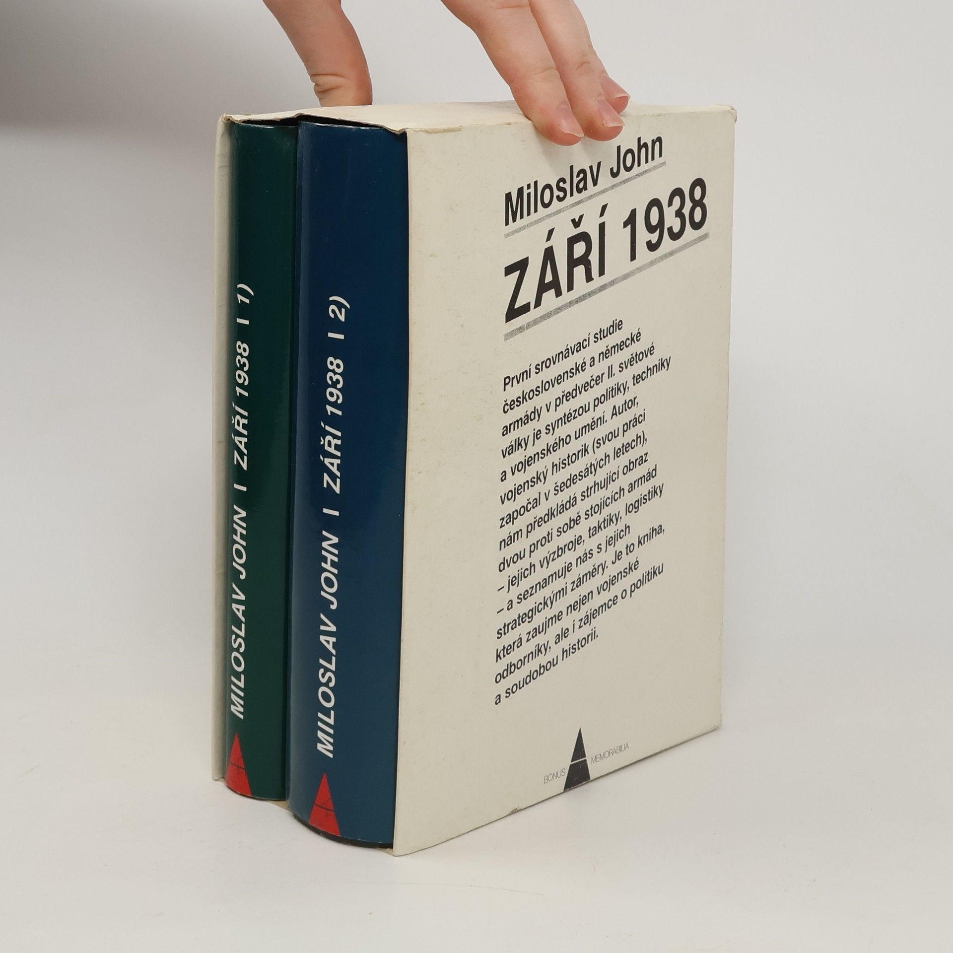 Miloslav John Září 1938 I-II. díl