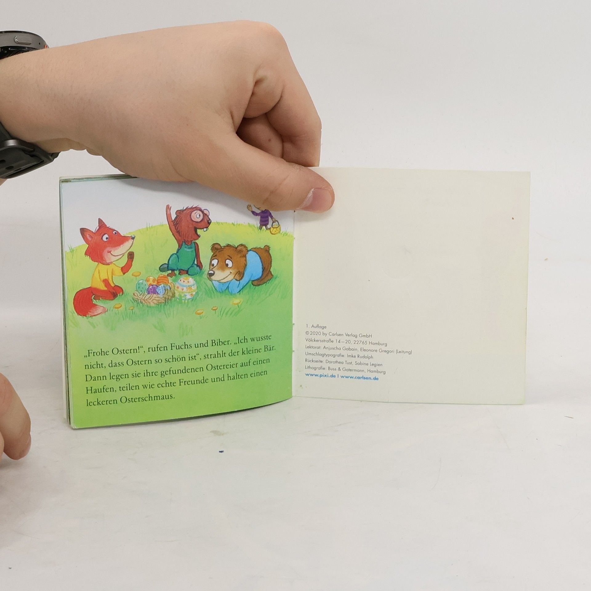 Autorenkollektiv Der kleine Nörgelbär findet ein Osterei