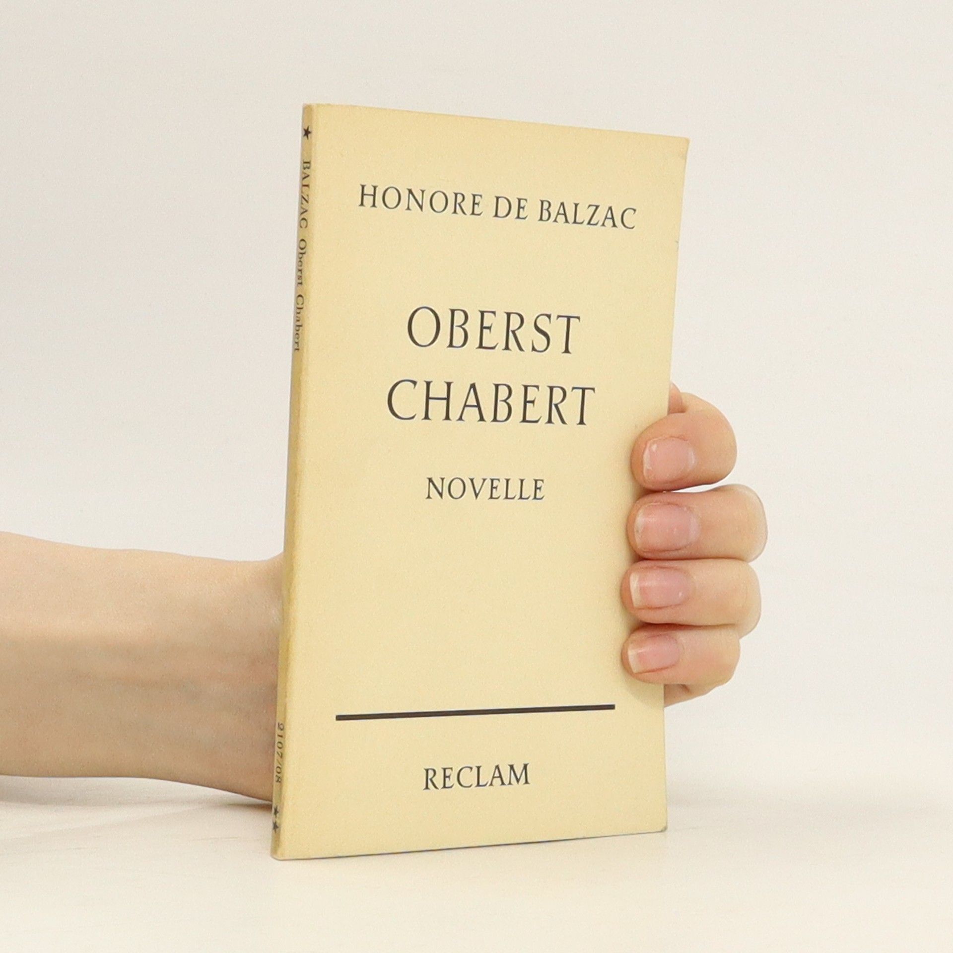 Honoré de Balzac Oberst Chabert