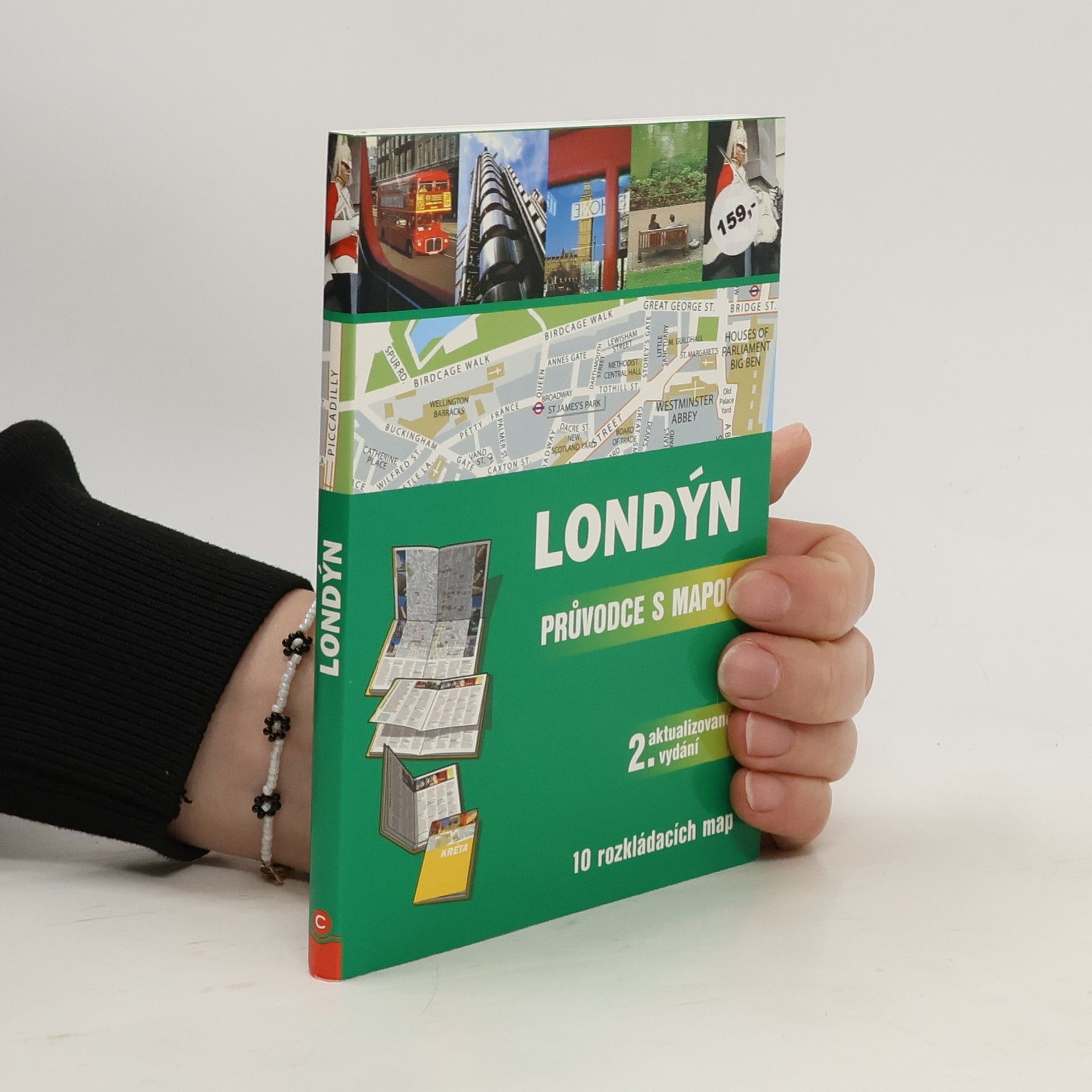 Anne-Lucie Grange Londýn: Průvodce s mapou