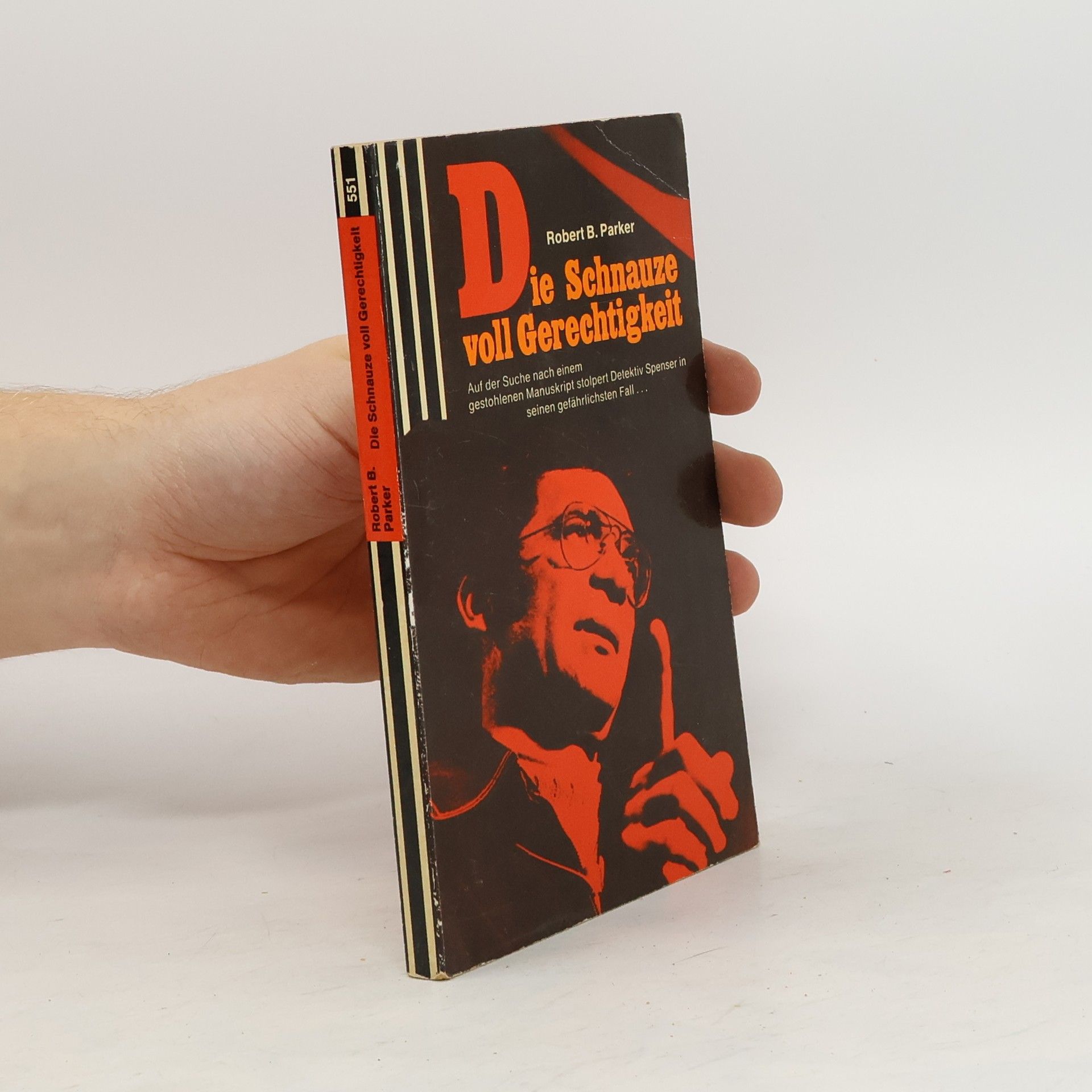 Robert B. Parker Die Schnauze voll Gerechtigkeit