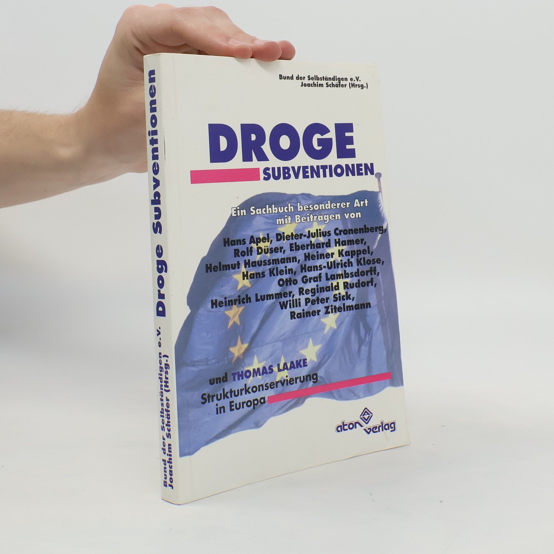 Hans Apel Droge Subventionen