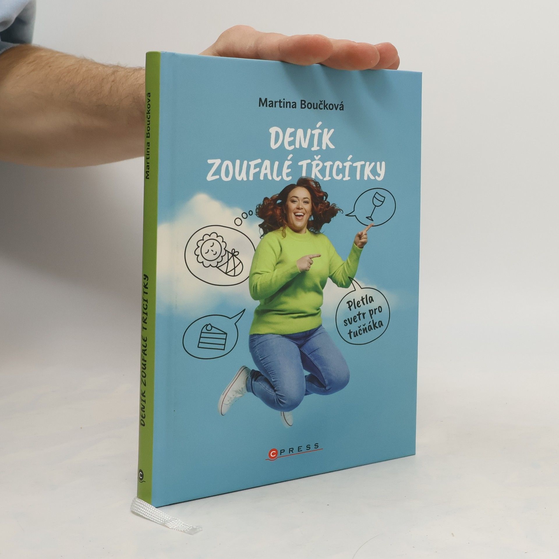 Martina Boučková Deník zoufalé třicítky : pletla svetr pro tučňáka