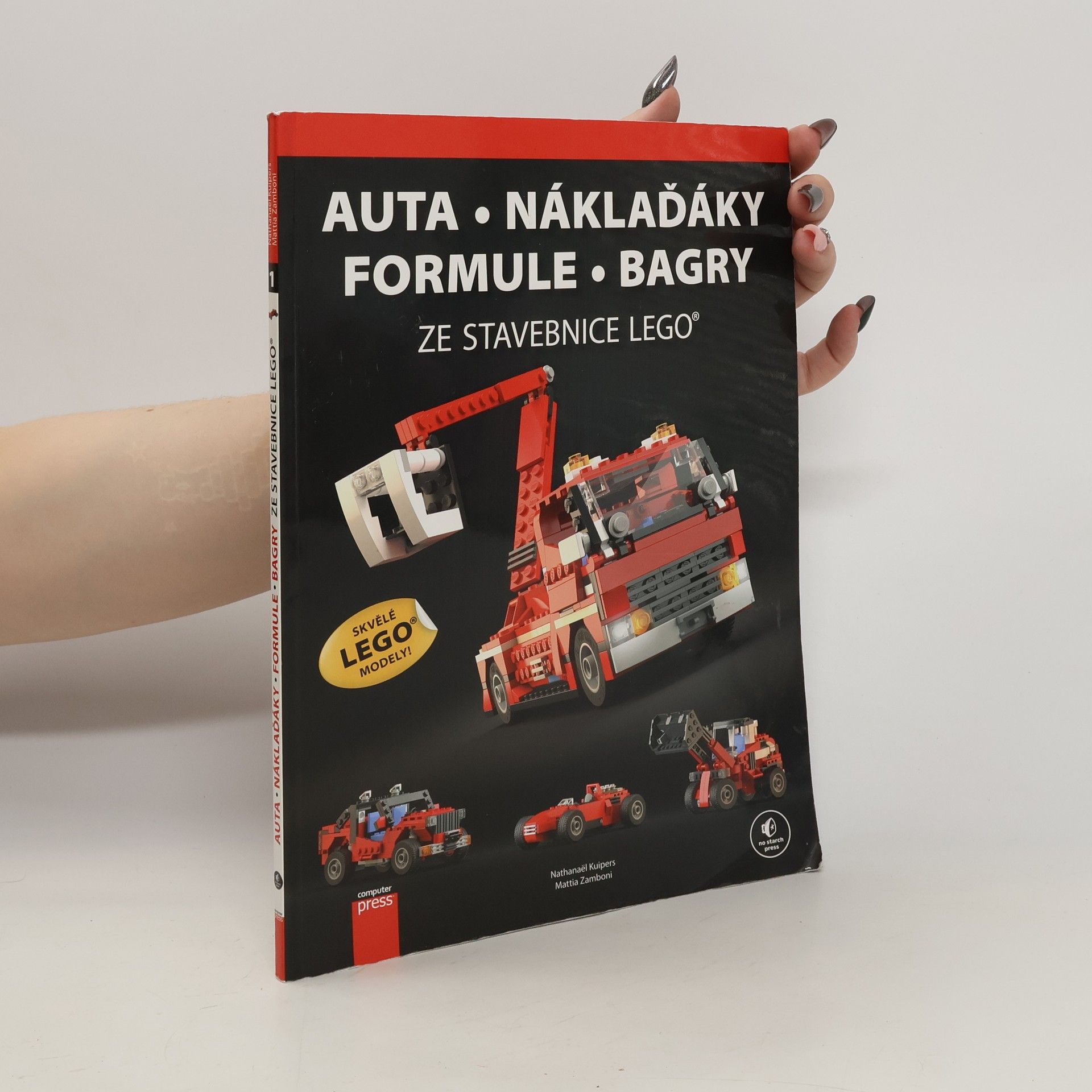 Nathanaël Kuipers Auta, náklaďáky, formule, bagry ze stavebnice LEGO