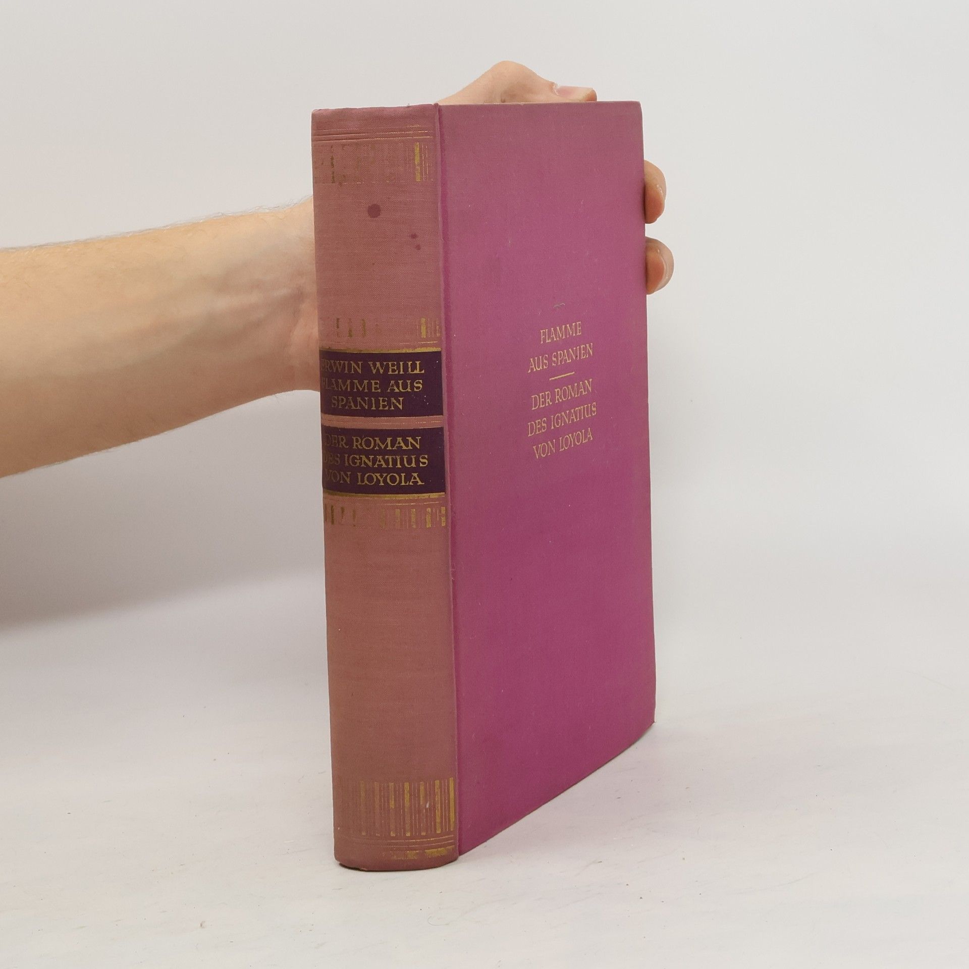 Erwin Weill Flamme aus Spanien. Der Roman des Ignatius von Loyola
