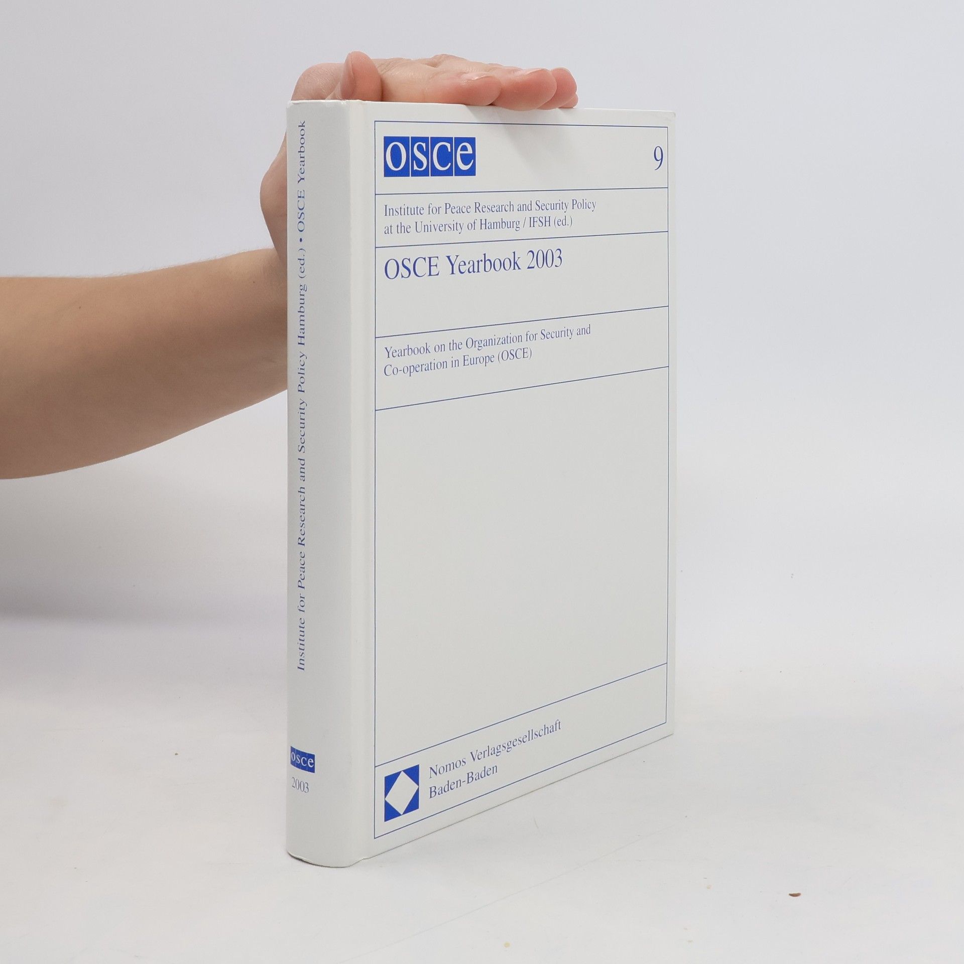 Collectif d'auteurs Osce Yearbook 2003