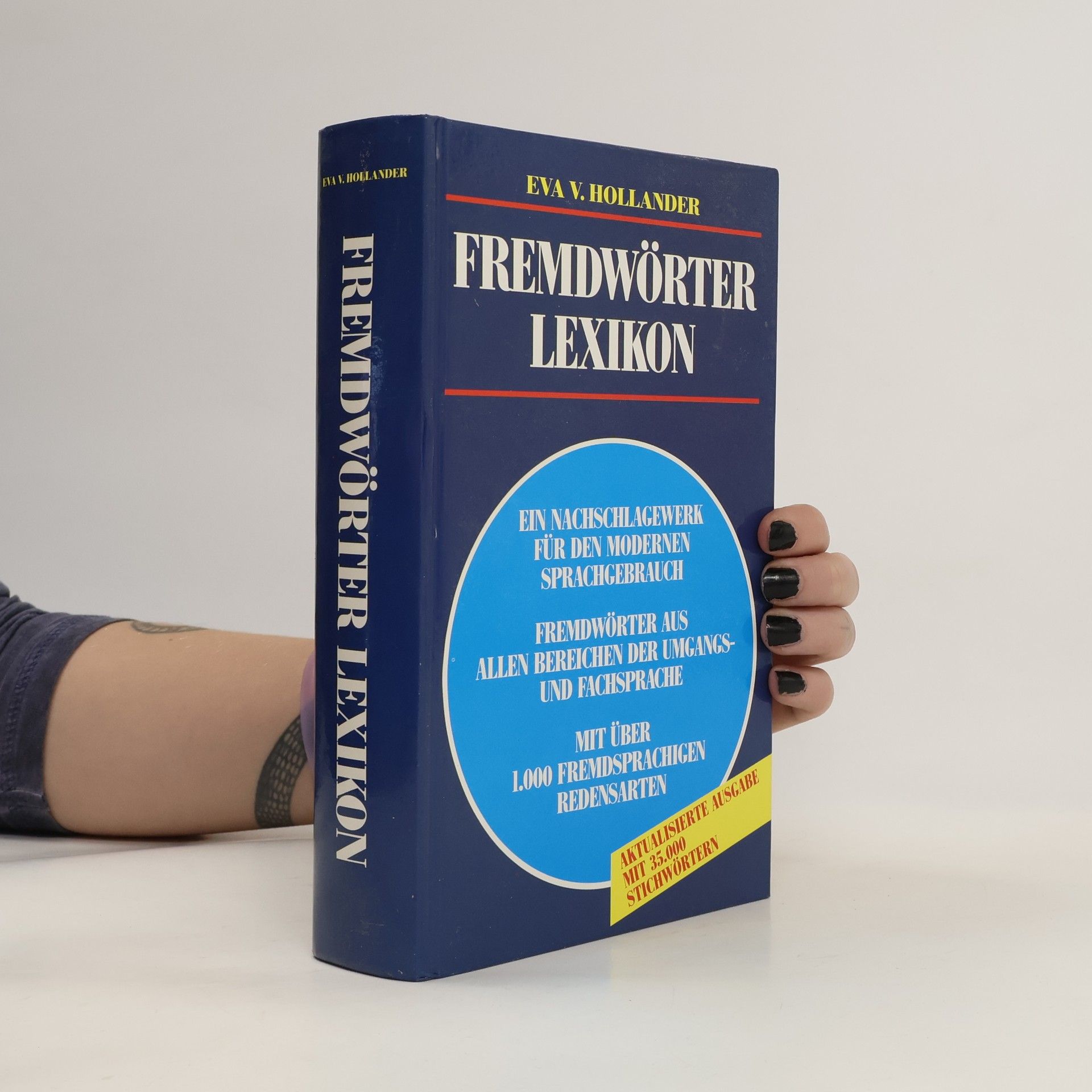 Eva V. Hollander Fremdwörter Lexikon