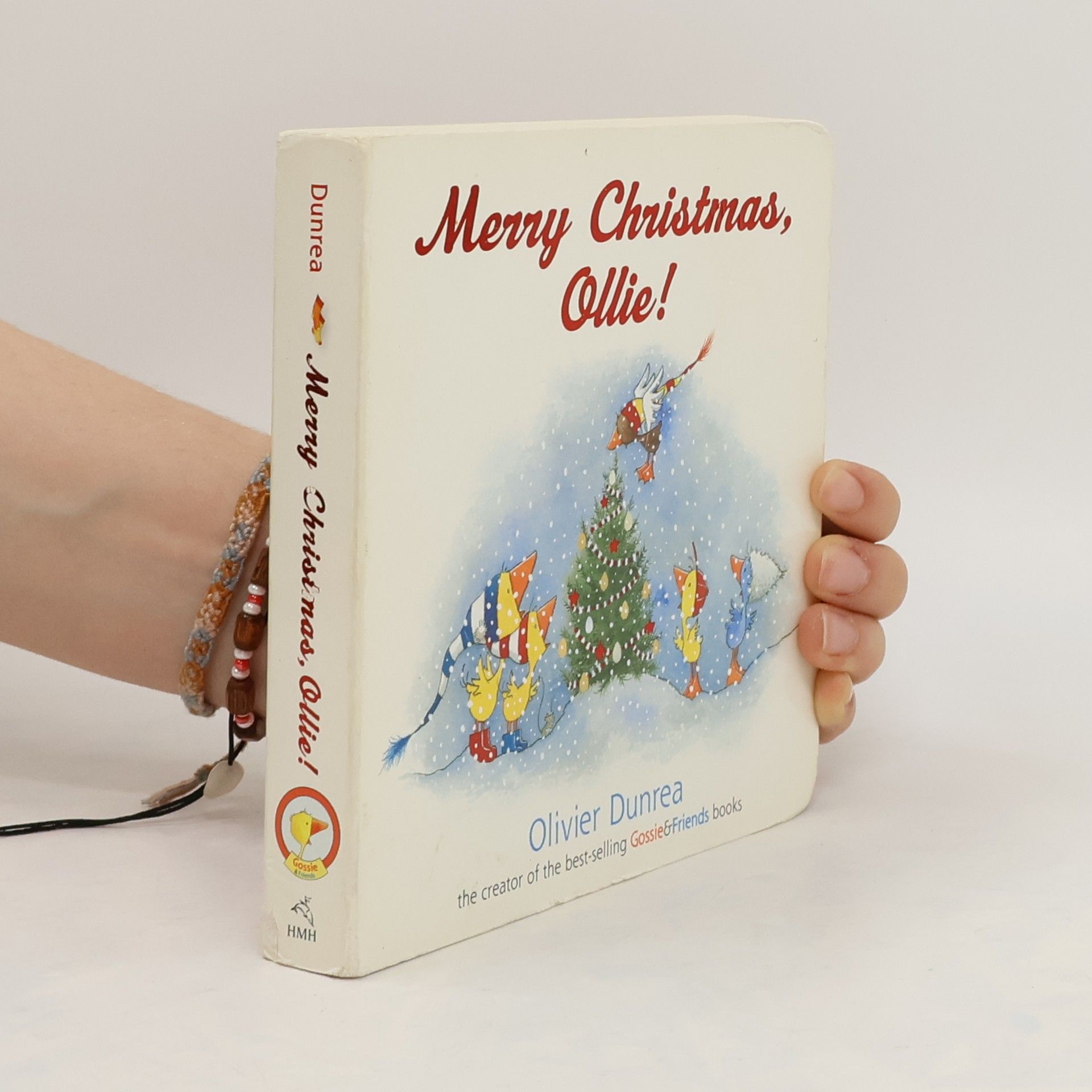Olivier Dunrea Merry Christmas, Ollie Board Book