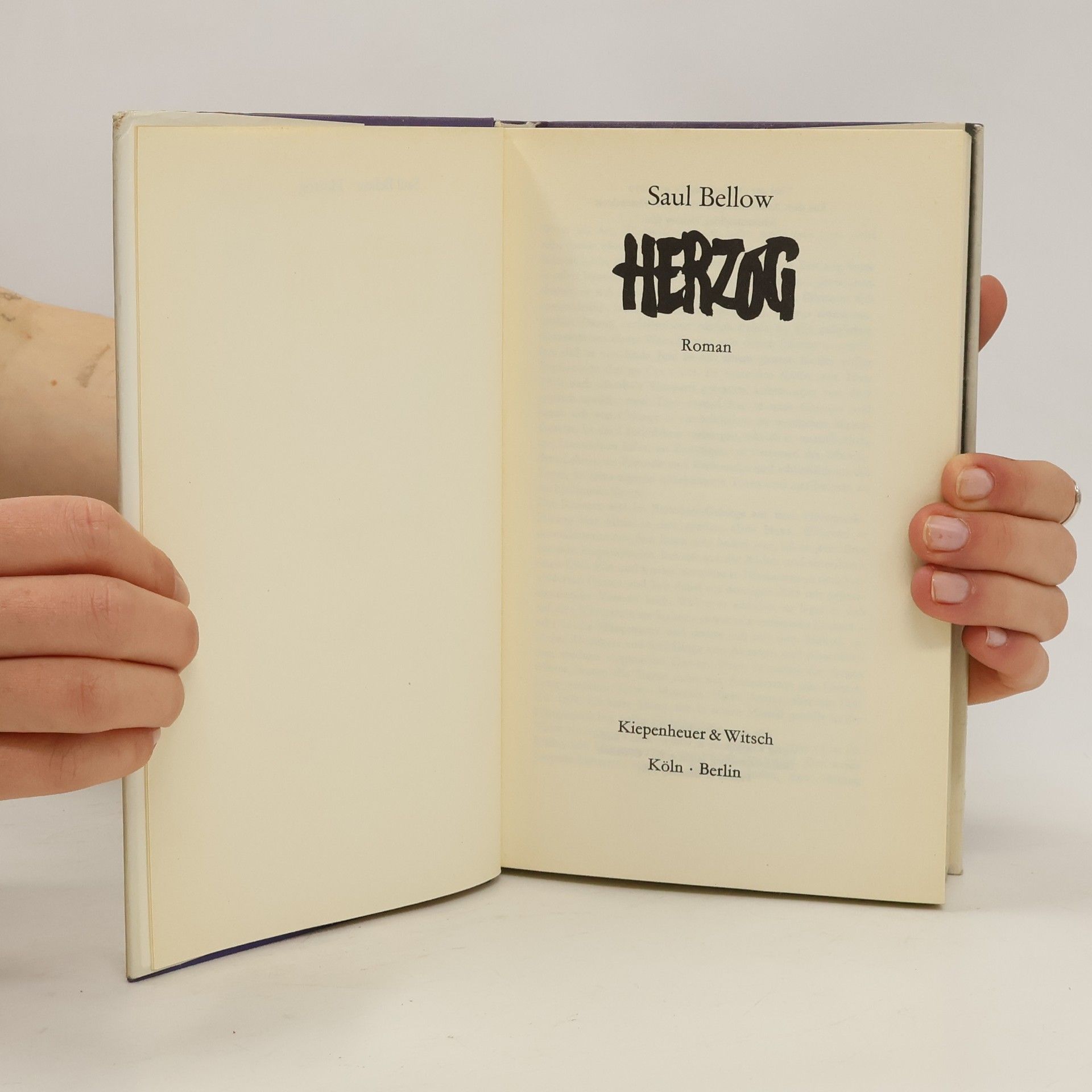 Saul Bellow Herzog