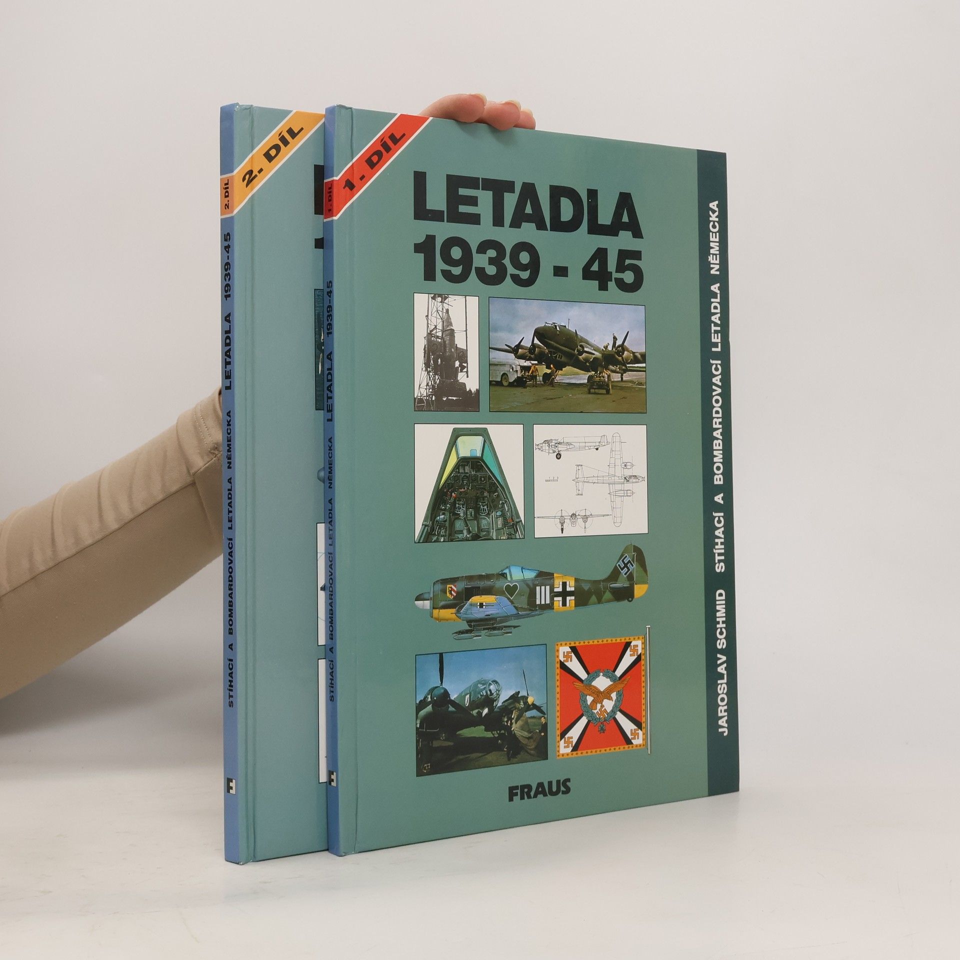 Jaroslav Schmid Letadla 1939-1945. Stíhací a bombardovací letadla Německa 1-2