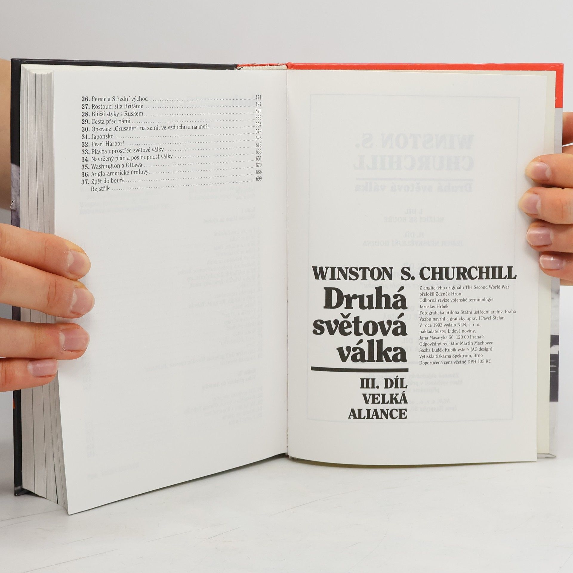 Winston Churchill Druhá světová válka. III. díl, Velká aliance