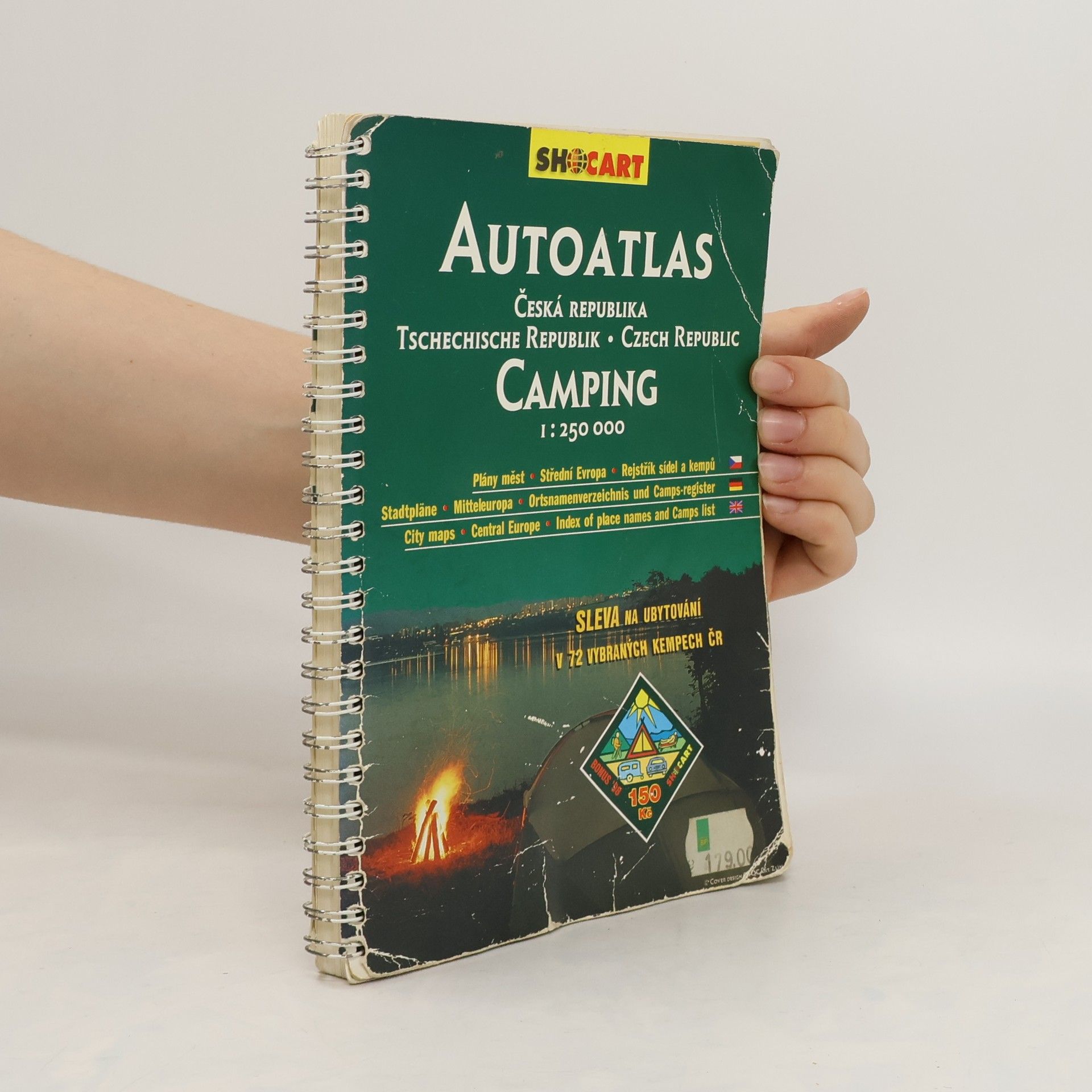 kolektiv Autoatlas Česká republika. Tschechische Republik. Czech republik. Camping