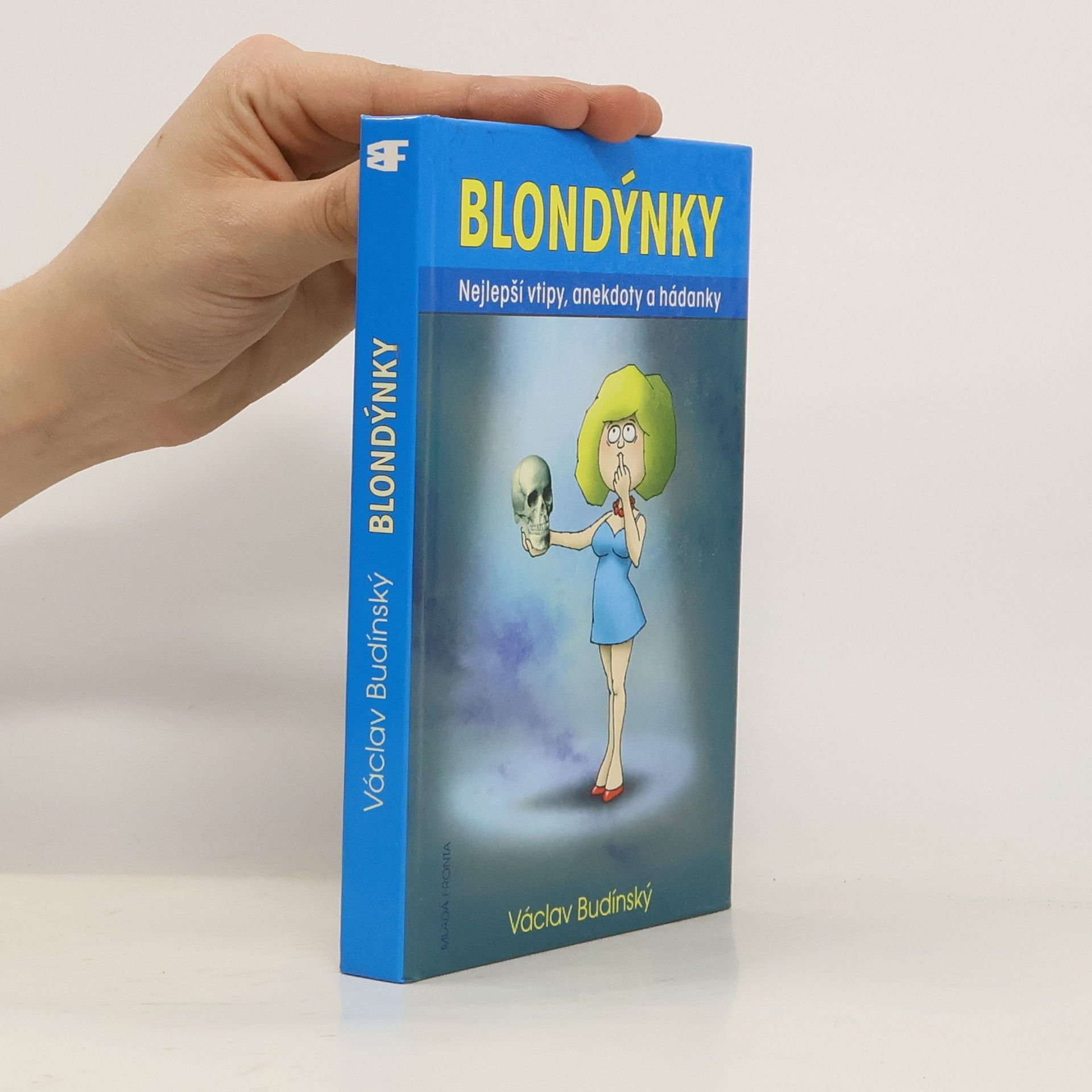Václav Budinský Blondýnky: Nejlepší vtipy, anekdoty a hádanky