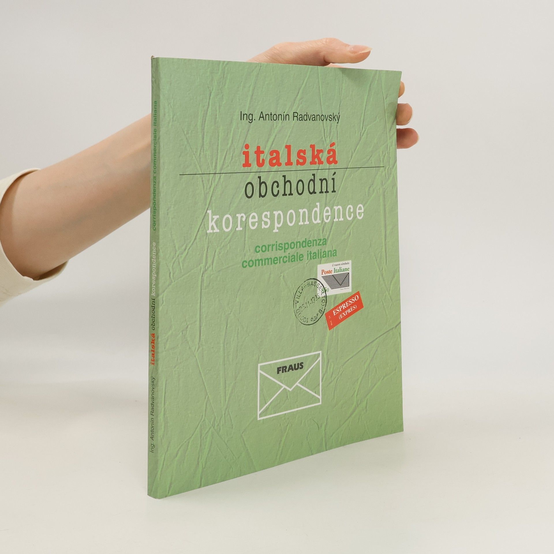 Antonín Radvanovský Italská obchodní korespondence