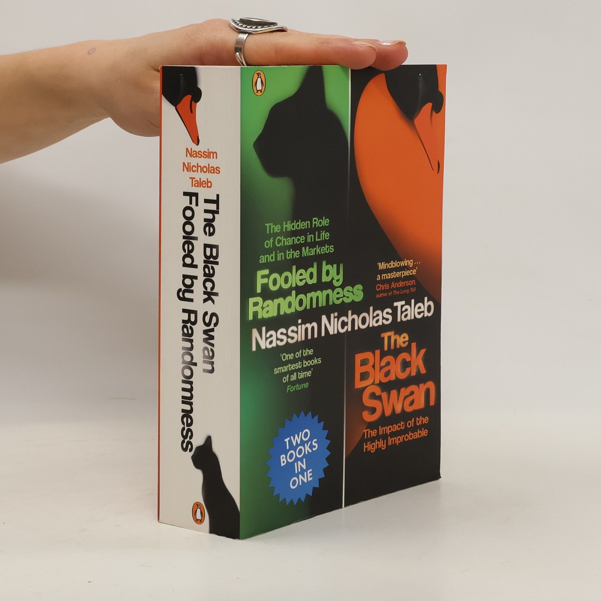 Nicholas Taleb Nassim The Black Swan. Fooled by Randomness (2 Books in 1)