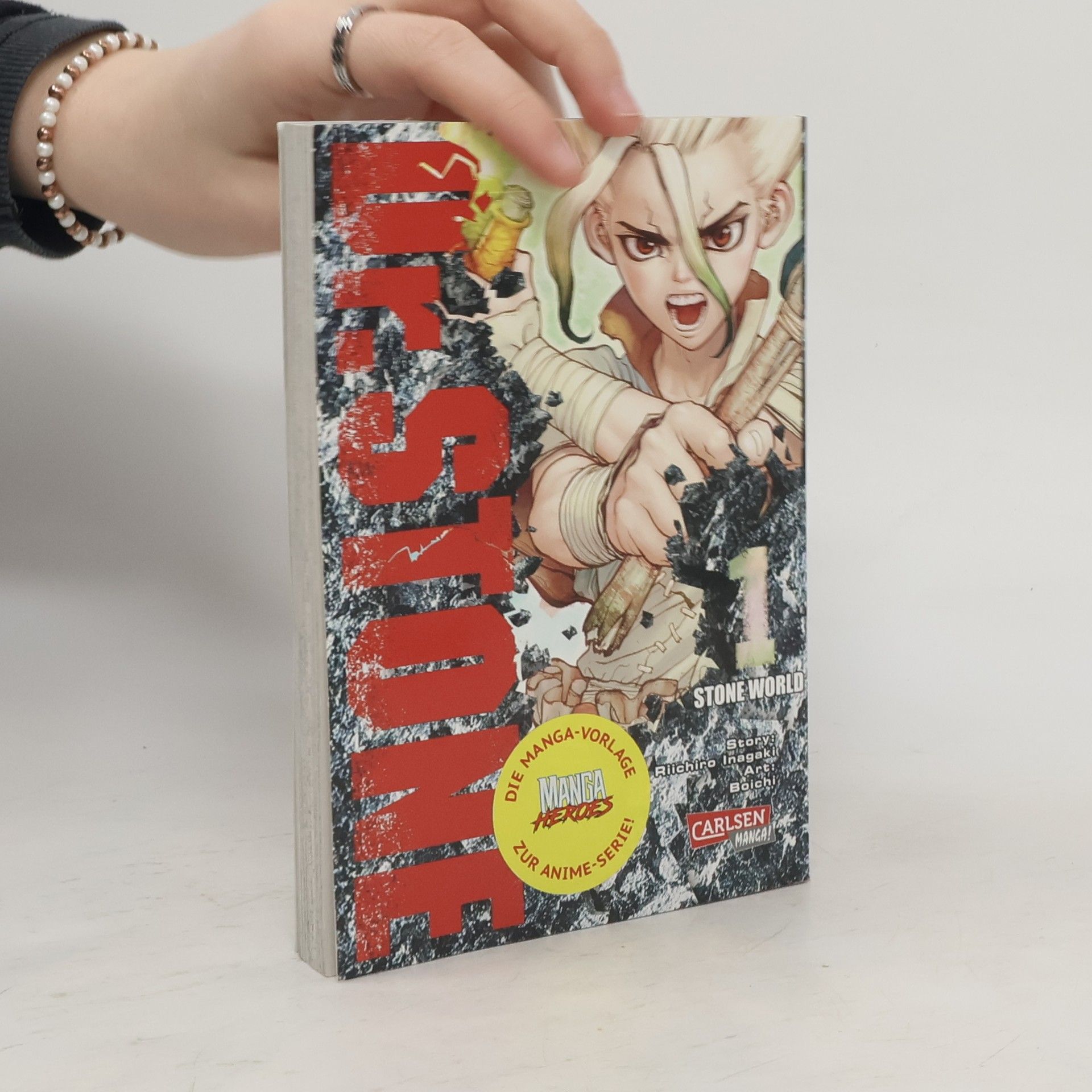 Riichiro Inagaki Dr. Stone 1. Stone World