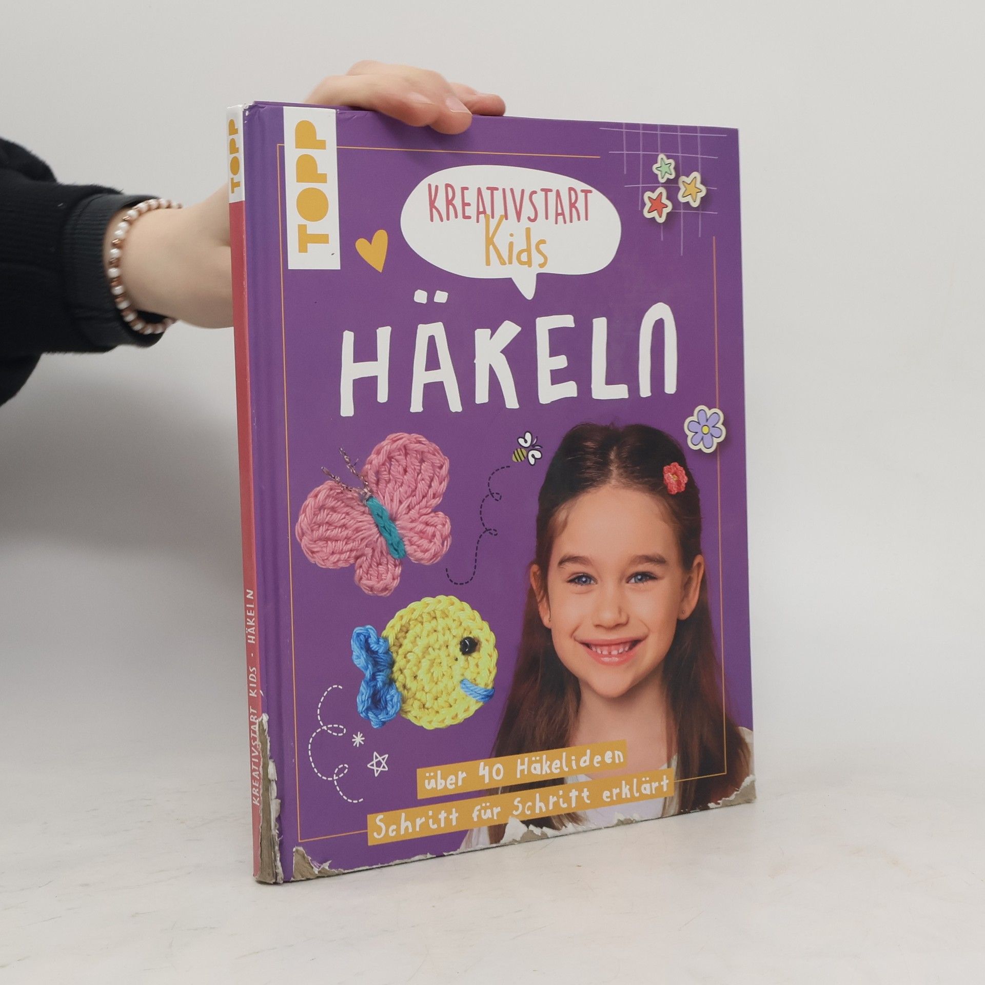 Frechverlag Kreativstart Kids Häkeln. Anleitungsbuch und Material