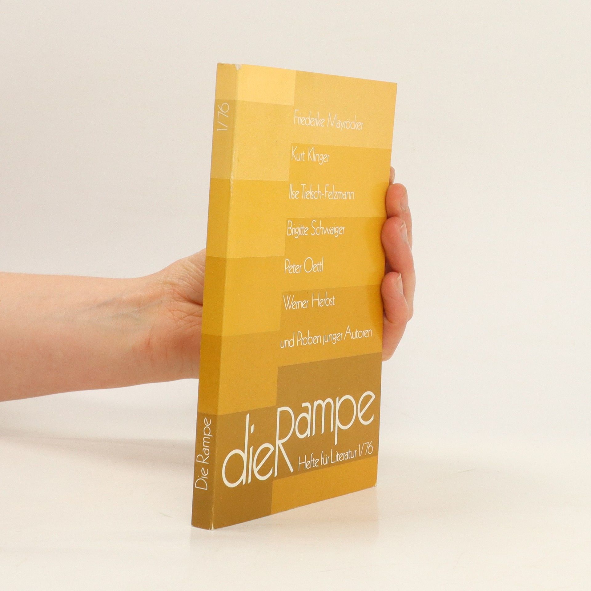Kolektiv autorů Die Rampe. Hefte für Literatur 1/76