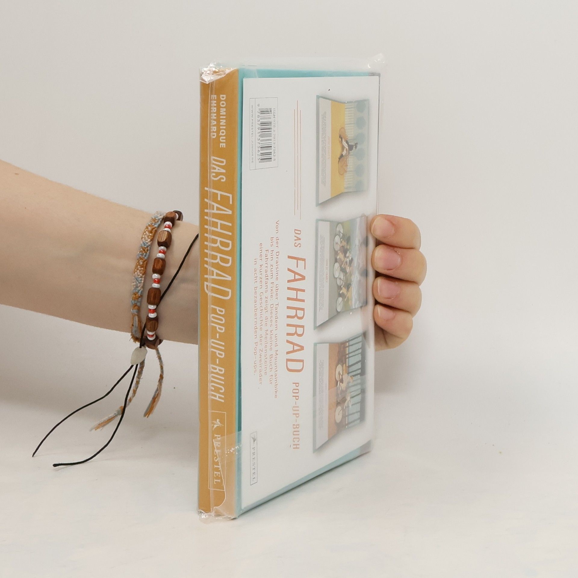 Dominique Ehrhard Das Fahrrad. Pop-up-Buch; mit Draisine, Velociped, Hochrad, Tandem, Quintuplet, Rennrad, Mountainbike und Fixie